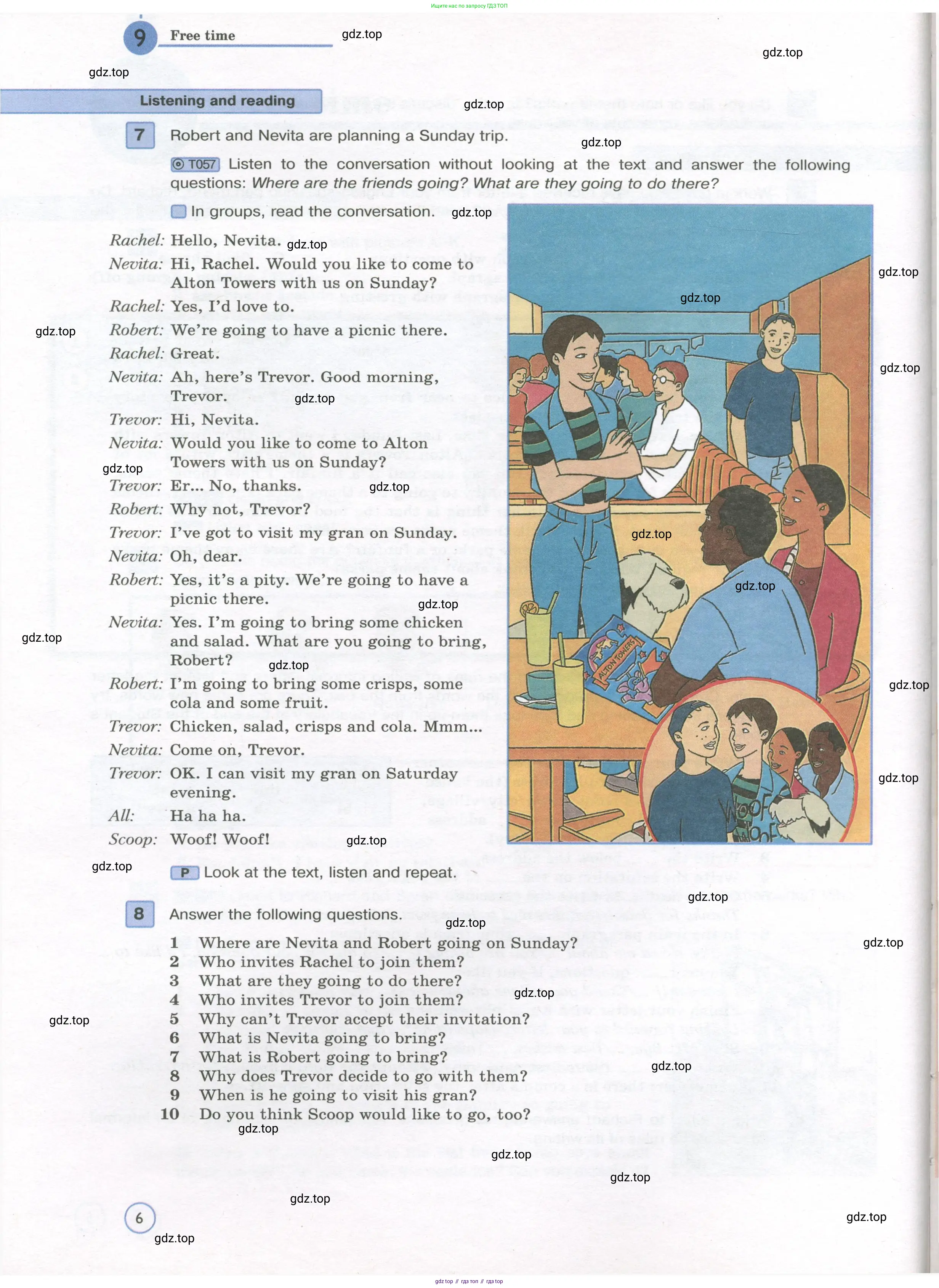 Английский язык (english), 7 класс Учебник (Student's book), авторы: Вербицкая Мария Валерьевна (Verbitskaya Maria), Гаярделли Мариса (Gaiardelli Marisa ), Редли Пауль (Radley Paul), Миндрул Ольга Сергеевна (Mindrul Olga), Савчук Лариса Олеговна (Savchuk Larisa), издательство Просвещение, Москва, 2019, белого цвета, Часть ( Part) 1, страница 6