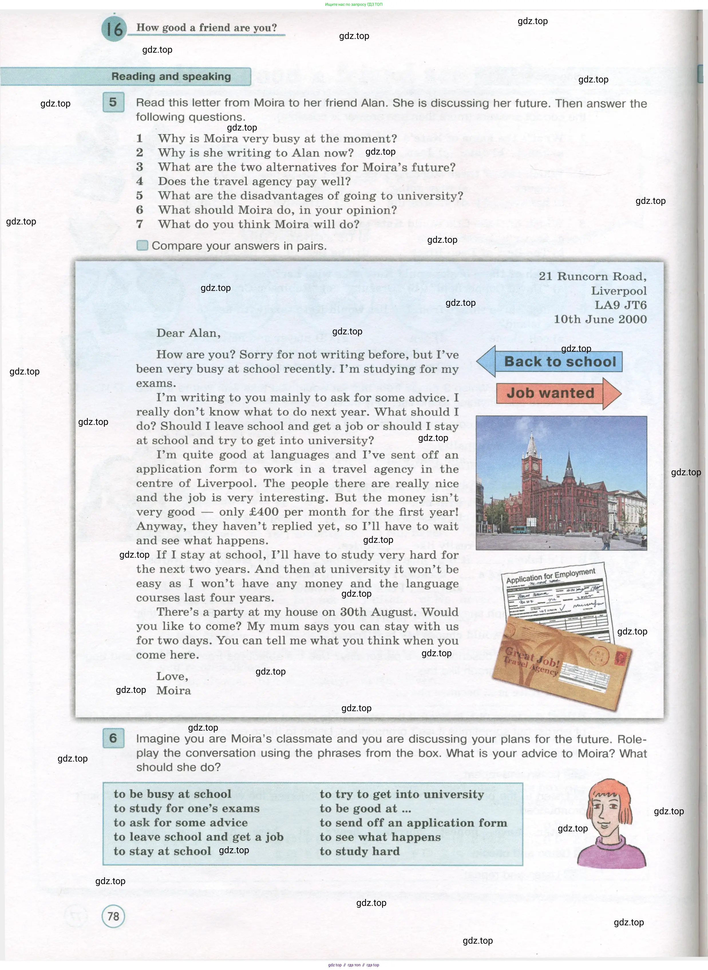 Английский язык (english), 7 класс Учебник (Student's book), авторы: Вербицкая Мария Валерьевна (Verbitskaya Maria), Гаярделли Мариса (Gaiardelli Marisa ), Редли Пауль (Radley Paul), Миндрул Ольга Сергеевна (Mindrul Olga), Савчук Лариса Олеговна (Savchuk Larisa), издательство Просвещение, Москва, 2019, белого цвета, Часть ( Part) 1, страница 78