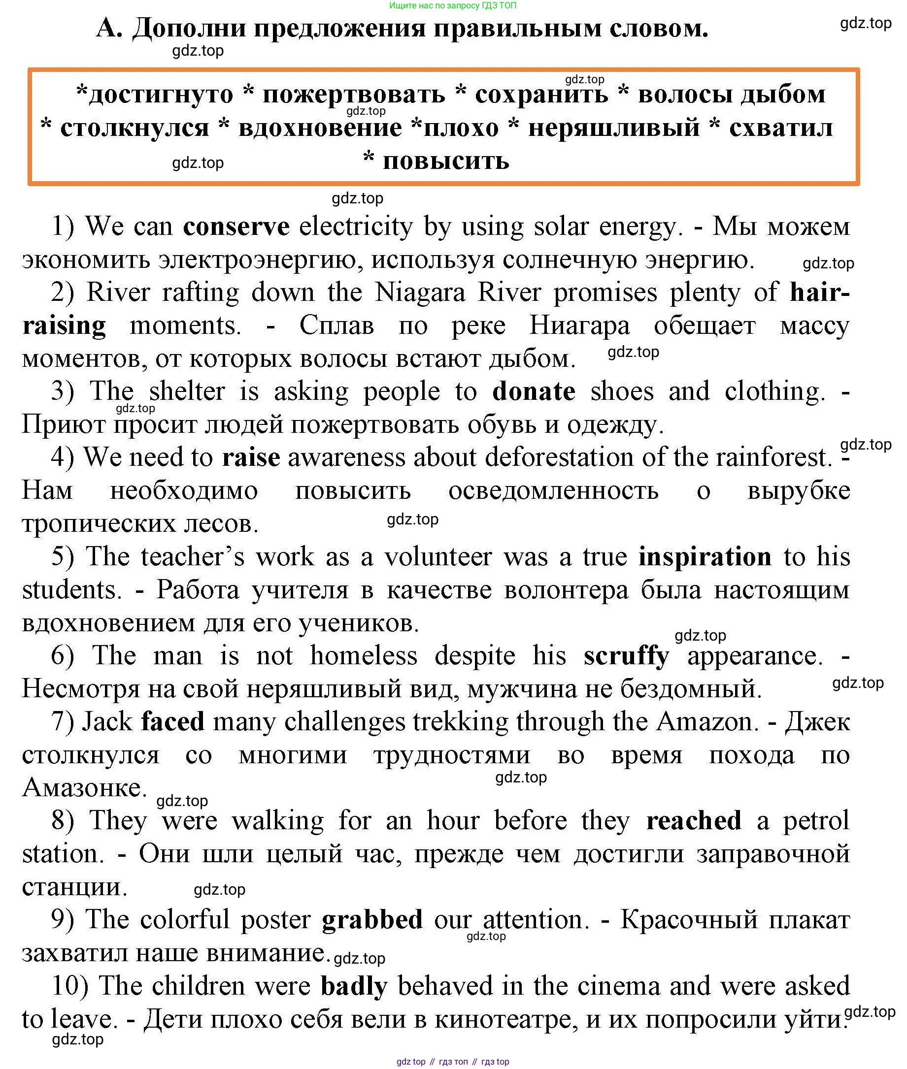 Английский язык (english), 8 класс контрольные задания (test booklet), авторы: Баранова Ксения Михайловна (Baranova Ksenia), Дули Дженни (Dooley Jenny), Мильруд Радислав Петрович (Millrood Radislav), Эванс Вирджиния (Evans Virginia), издательство Просвещение, Москва, 2024, серого цвета, страница 13, номер A, Решение 1