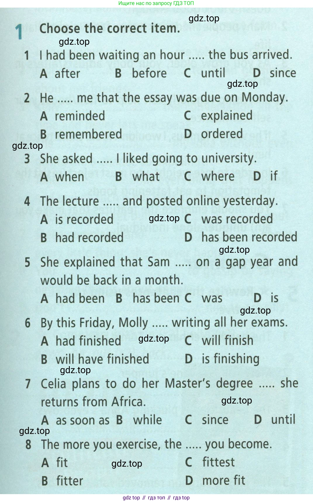 ГДЗ Английский язык (english), 8 класс Рабочая тетрадь (workbook), авторы: Баранова Ксения Михайловна (Baranova Ksenia), Дули Дженни (Dooley Jenny), Копылова Виктория Викторовна (Kopylova Victoria), Мильруд Радислав Петрович (Millrood Radislav), Эванс Вирджиния (Evans Virginia), издательство Просвещение, Москва, 2023, белого цвета, страница 73, номер 1, Условие 2023-2027