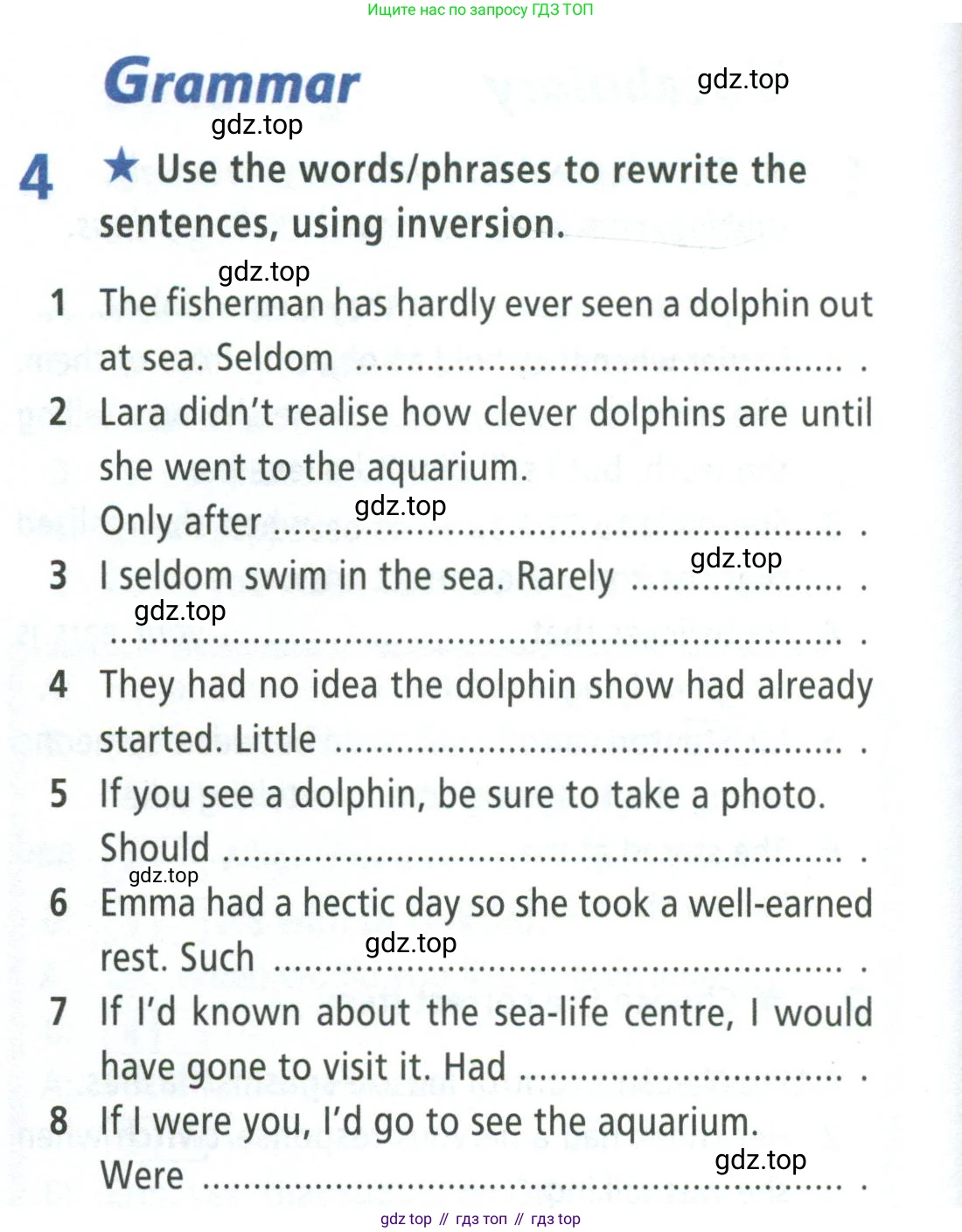 ГДЗ Английский язык (english), 8 класс Рабочая тетрадь (workbook), авторы: Баранова Ксения Михайловна (Baranova Ksenia), Дули Дженни (Dooley Jenny), Копылова Виктория Викторовна (Kopylova Victoria), Мильруд Радислав Петрович (Millrood Radislav), Эванс Вирджиния (Evans Virginia), издательство Просвещение, Москва, 2023, белого цвета, страница 78, номер 4, Условие 2023-2027