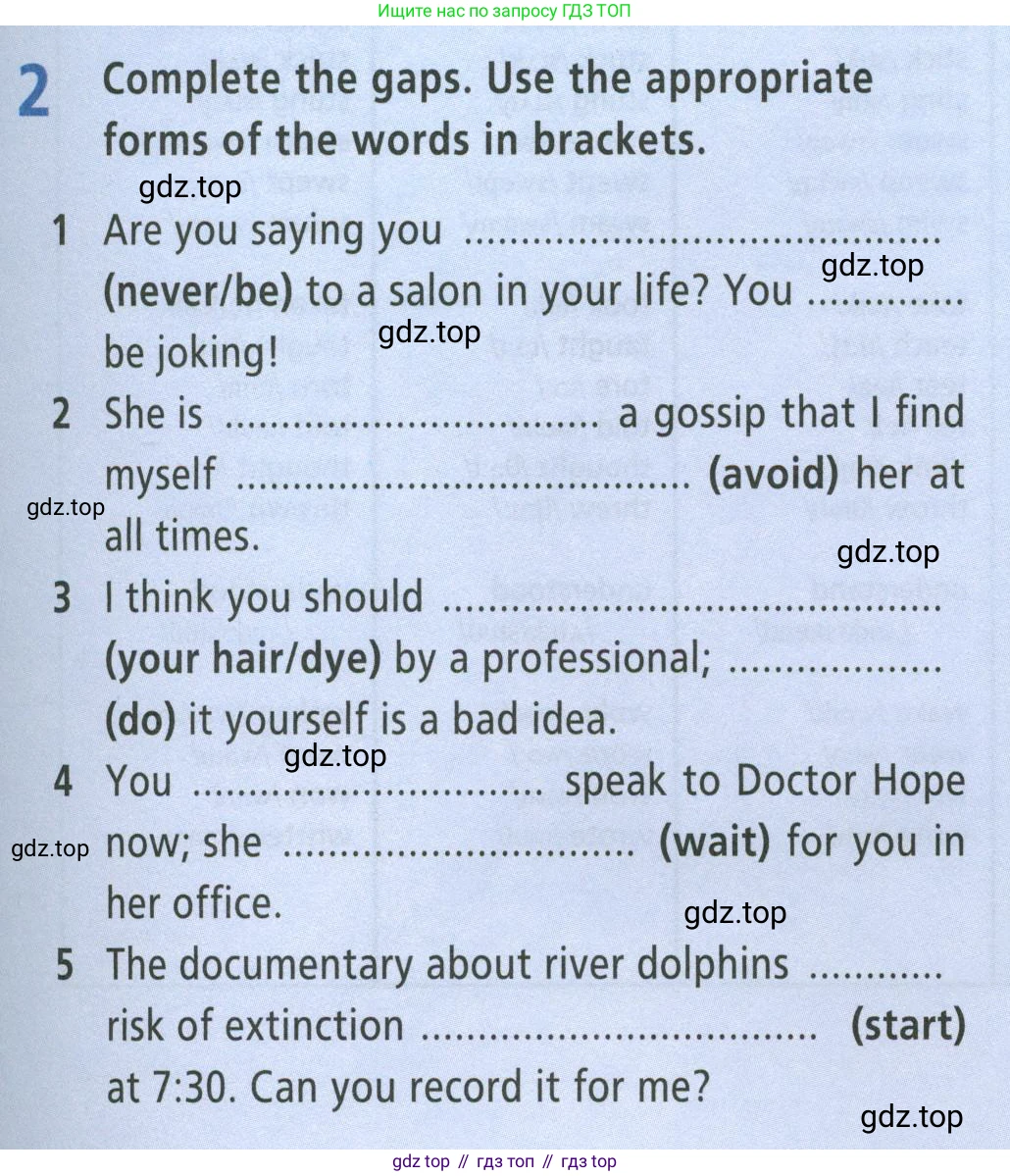 ГДЗ Английский язык (english), 8 класс Рабочая тетрадь (workbook), авторы: Баранова Ксения Михайловна (Baranova Ksenia), Дули Дженни (Dooley Jenny), Копылова Виктория Викторовна (Kopylova Victoria), Мильруд Радислав Петрович (Millrood Radislav), Эванс Вирджиния (Evans Virginia), издательство Просвещение, Москва, 2023, белого цвета, страница 87, номер 2, Условие 2023-2027