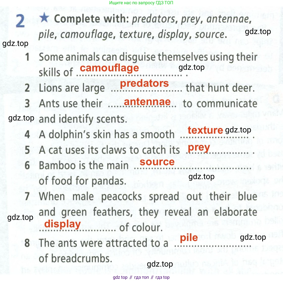 ГДЗ Английский язык (english), 8 класс Рабочая тетрадь (workbook), авторы: Баранова Ксения Михайловна (Baranova Ksenia), Дули Дженни (Dooley Jenny), Копылова Виктория Викторовна (Kopylova Victoria), Мильруд Радислав Петрович (Millrood Radislav), Эванс Вирджиния (Evans Virginia), издательство Просвещение, Москва, 2023, белого цвета, страница 80, номер 2, Решение 2 (2023-2027)