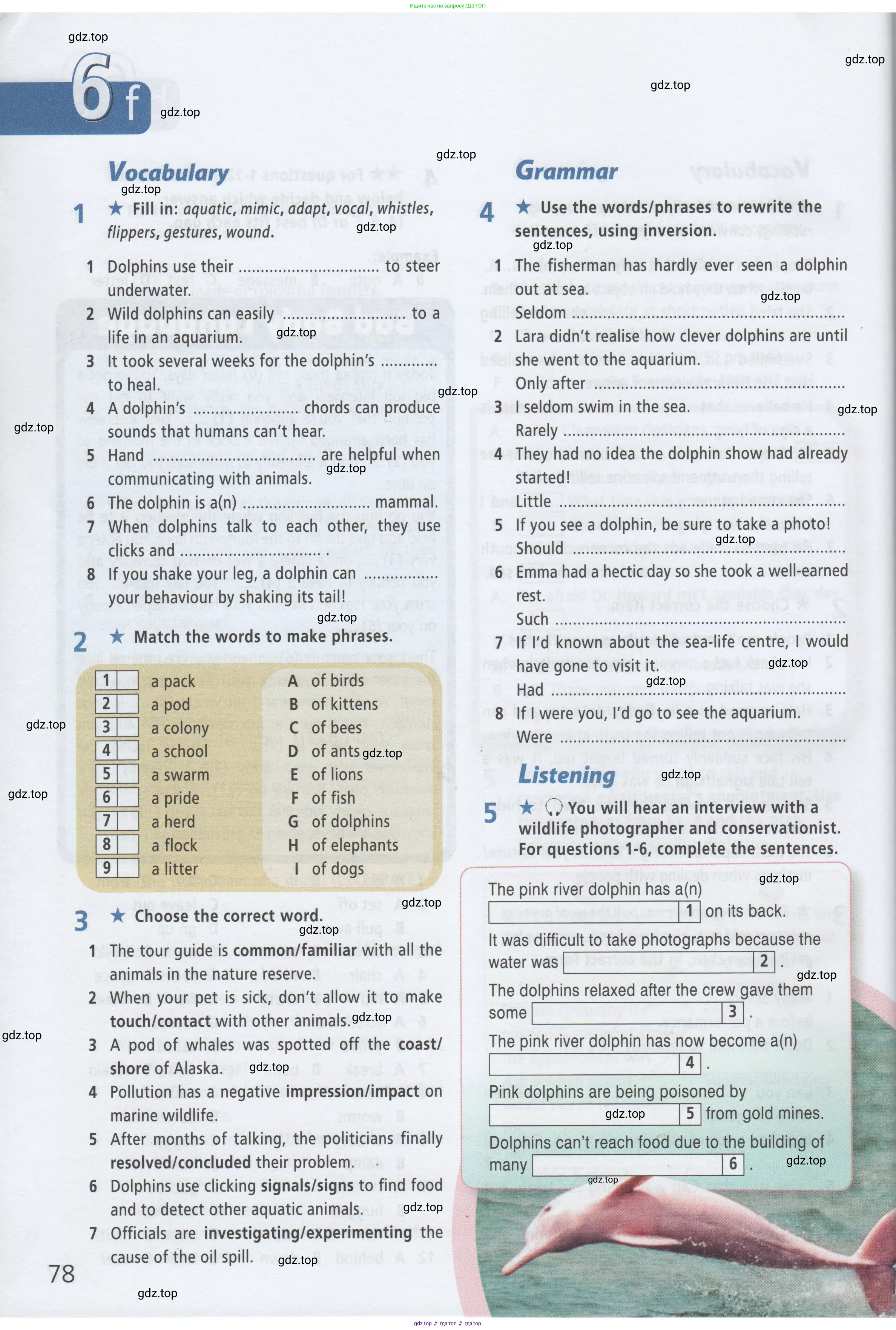 ГДЗ Английский язык (english), 8 класс Рабочая тетрадь (workbook), авторы: Баранова Ксения Михайловна (Baranova Ksenia), Дули Дженни (Dooley Jenny), Копылова Виктория Викторовна (Kopylova Victoria), Мильруд Радислав Петрович (Millrood Radislav), Эванс Вирджиния (Evans Virginia), издательство Просвещение, Москва, 2023, белого цвета, страница 78