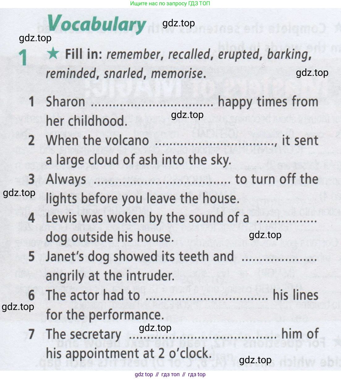 ГДЗ Английский язык (english), 8 класс Рабочая тетрадь (workbook), авторы: Баранова Ксения Михайловна (Baranova Ksenia), Дули Дженни (Dooley Jenny), Копылова Виктория Викторовна (Kopylova Victoria), Мильруд Радислав Петрович (Millrood Radislav), Эванс Вирджиния (Evans Virginia), издательство Просвещение, Москва, 2023, белого цвета, страница 66, номер 1, Условие 2019-2023