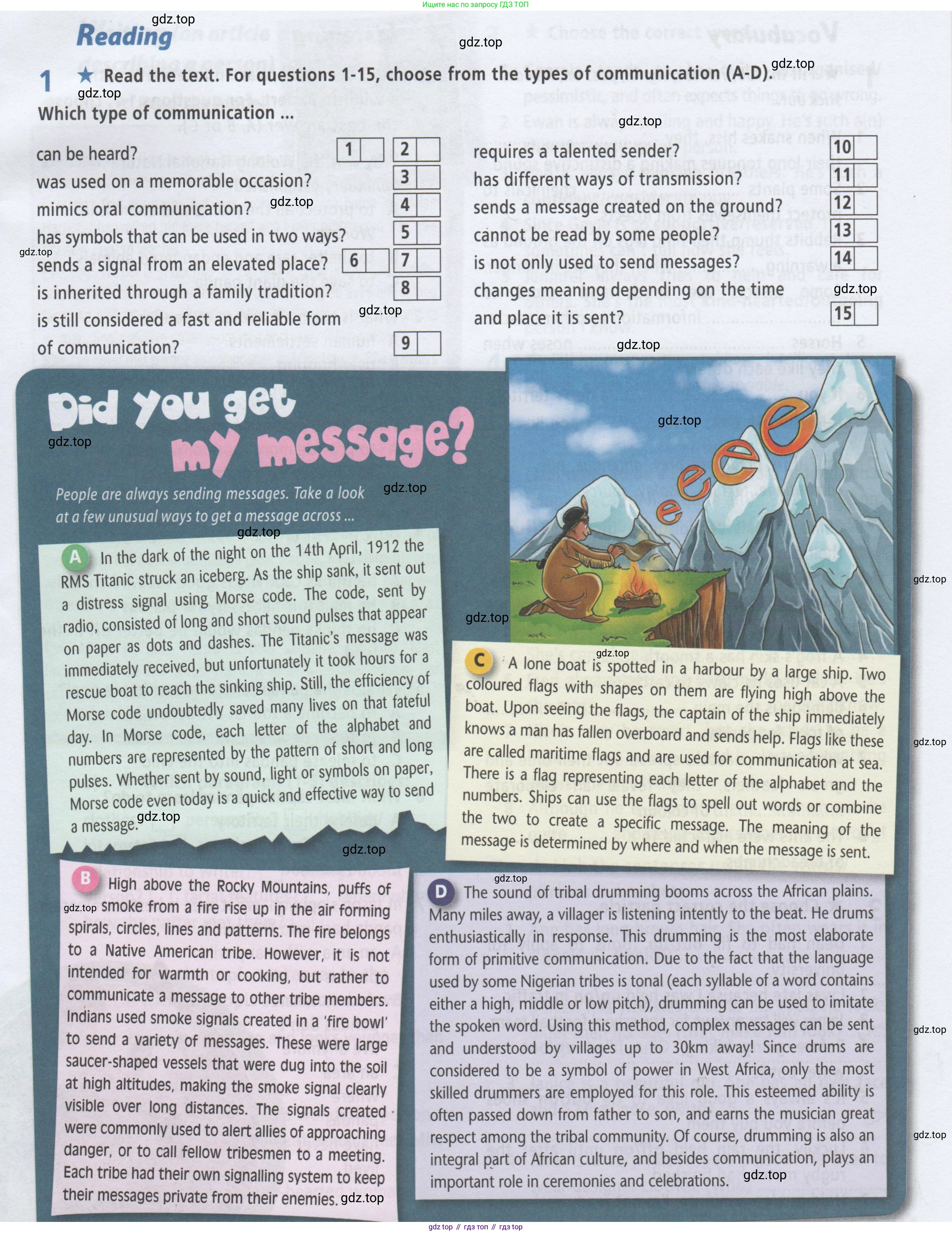 ГДЗ Английский язык (english), 8 класс Рабочая тетрадь (workbook), авторы: Баранова Ксения Михайловна (Baranova Ksenia), Дули Дженни (Dooley Jenny), Копылова Виктория Викторовна (Kopylova Victoria), Мильруд Радислав Петрович (Millrood Radislav), Эванс Вирджиния (Evans Virginia), издательство Просвещение, Москва, 2023, белого цвета, страница 79, номер 1, Условие 2019-2023