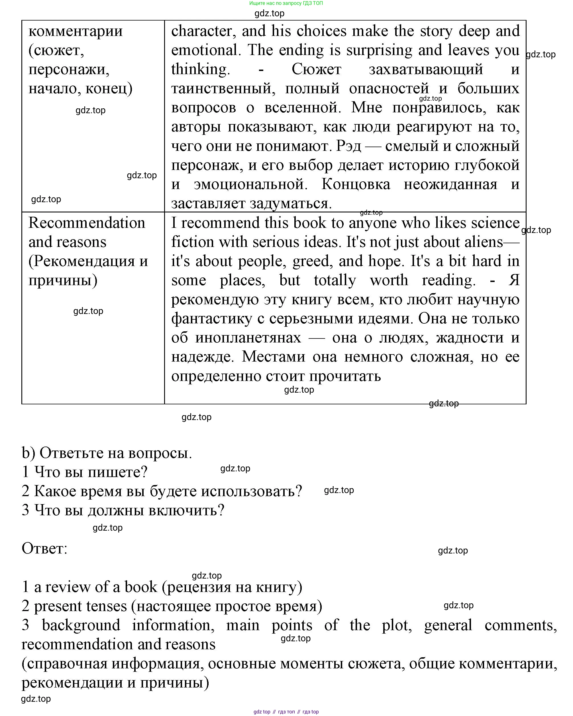 ГДЗ Английский язык (english), 8 класс Рабочая тетрадь (workbook), авторы: Баранова Ксения Михайловна (Baranova Ksenia), Дули Дженни (Dooley Jenny), Копылова Виктория Викторовна (Kopylova Victoria), Мильруд Радислав Петрович (Millrood Radislav), Эванс Вирджиния (Evans Virginia), издательство Просвещение, Москва, 2023, белого цвета, страница 54, номер 7, Решение 1 (2019-2022) (продолжение 2)