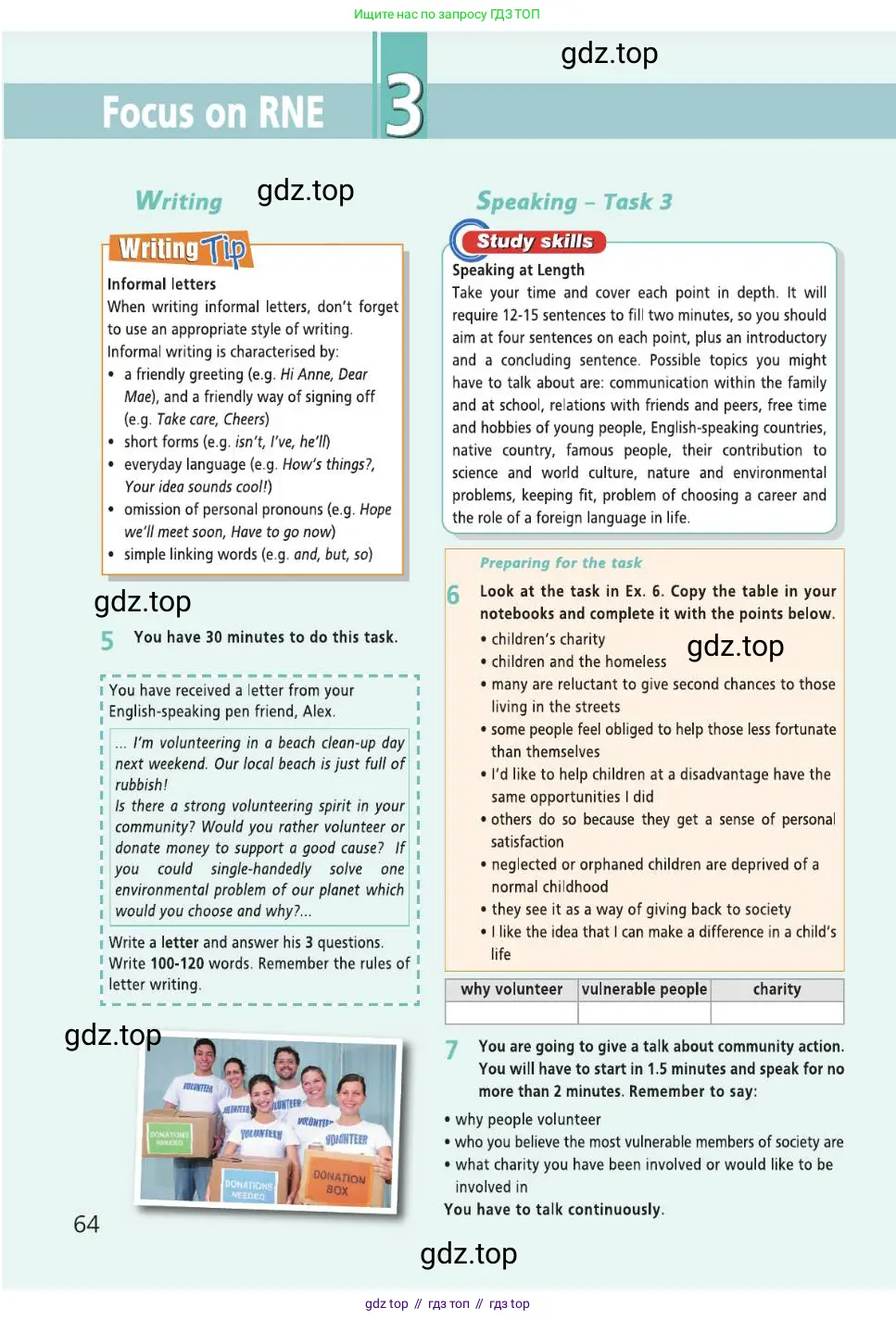 Английский язык (english), 8 класс Учебник (Student's book), авторы: Баранова Ксения Михайловна (Baranova Ksenia), Дули Дженни (Dooley Jenny), Копылова Виктория Викторовна (Kopylova Victoria), Мильруд Радислав Петрович (Millrood Radislav), Эванс Вирджиния (Evans Virginia), издательство Просвещение, Москва, 2023, белого цвета, страница 64