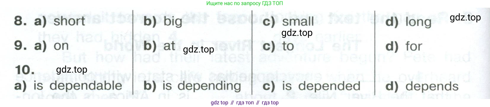 Английский язык (english), 8 класс Тренировочные упражнения в формате ОГЭ (ГИА), авторы: Комиссаров Константин Вячеславович, Кирдяева Ольга Ивановна, издательство Просвещение, Москва, 2024, белого цвета, страница 68, номер 8, Условие 2023-2027 (продолжение 2)