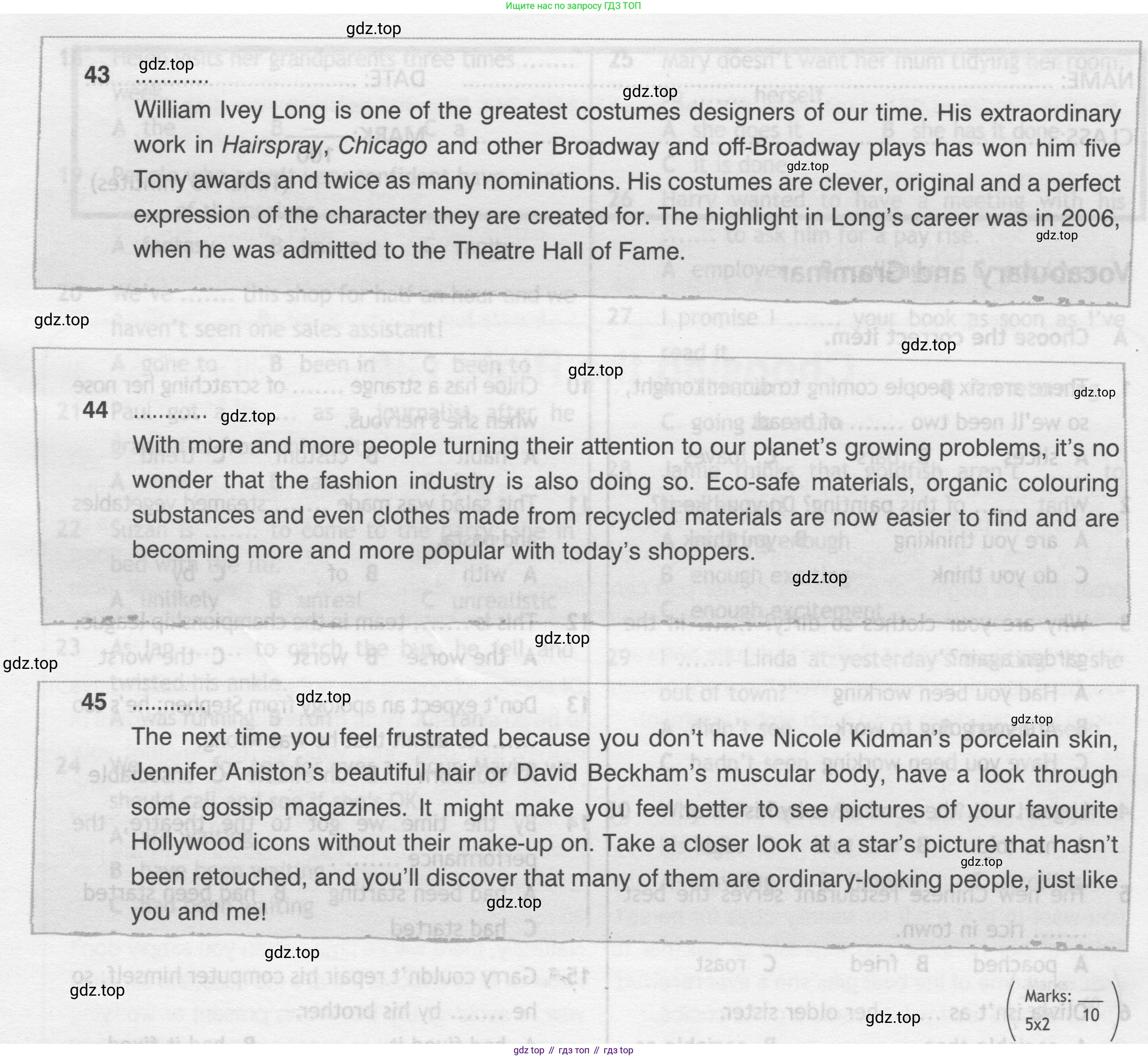 Английский язык (english), 8 класс контрольные задания (test booklet), авторы: Ваулина Юлия Евгеньевна (Vaulina Julia), Дули Дженни (Dooley Jenny), Подоляко Ольга Евгеньевна (Podolyako Olga), Эванс Вирджиния (Evans Virginia), издательство Просвещение, Москва, 2024, бирюзового цвета, страница 24, Условие 2019-2022 (продолжение 2)