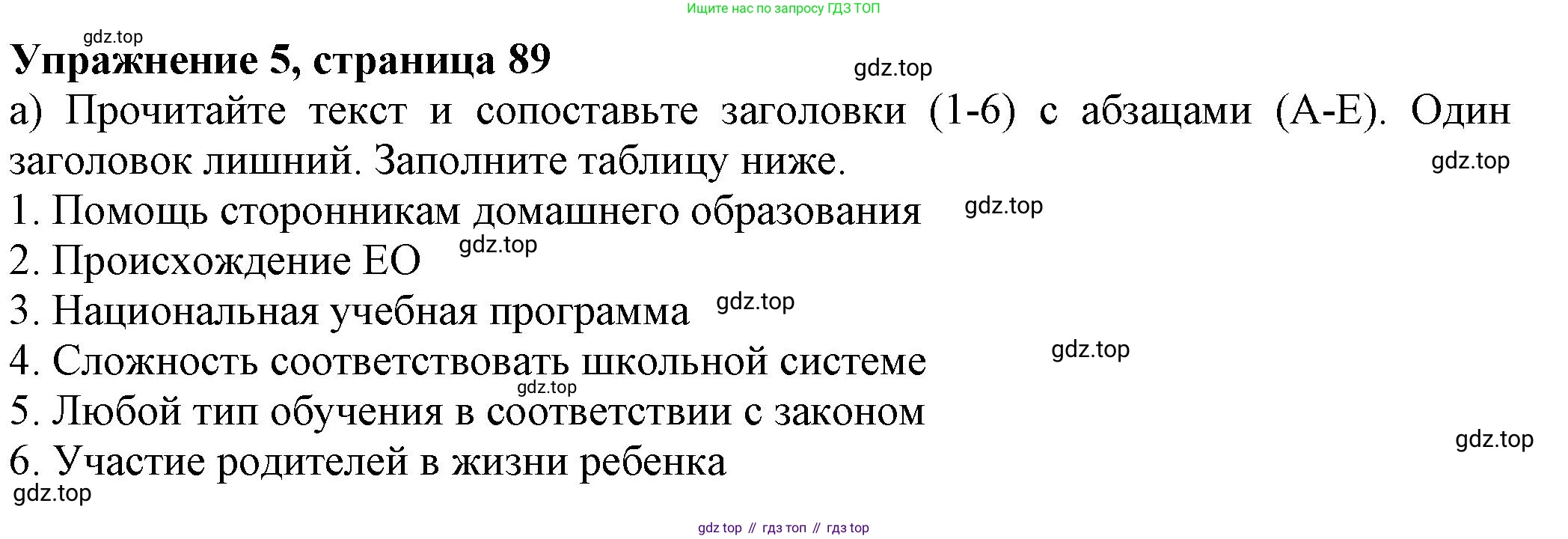Английский язык (english), 8 класс Тренировочные упражнения в формате ОГЭ (ГИА), авторы: Ваулина Юлия Евгеньевна (Vaulina Julia), Подоляко Ольга Евгеньевна (Podolyako Olga), издательство Просвещение, Москва, 2024, бирюзового цвета, страница 90, номер 5, Решение 1 (2024-2027)