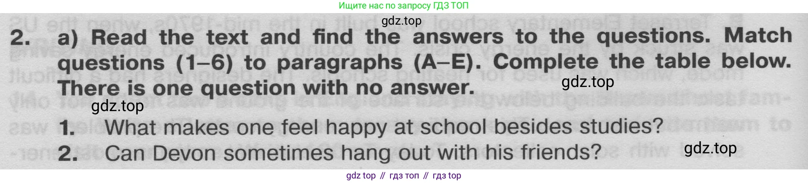 Английский язык (english), 8 класс Тренировочные упражнения в формате ОГЭ (ГИА), авторы: Ваулина Юлия Евгеньевна (Vaulina Julia), Подоляко Ольга Евгеньевна (Podolyako Olga), издательство Просвещение, Москва, 2024, бирюзового цвета, страница 86, номер 2, Решение 2 (2024-2027)