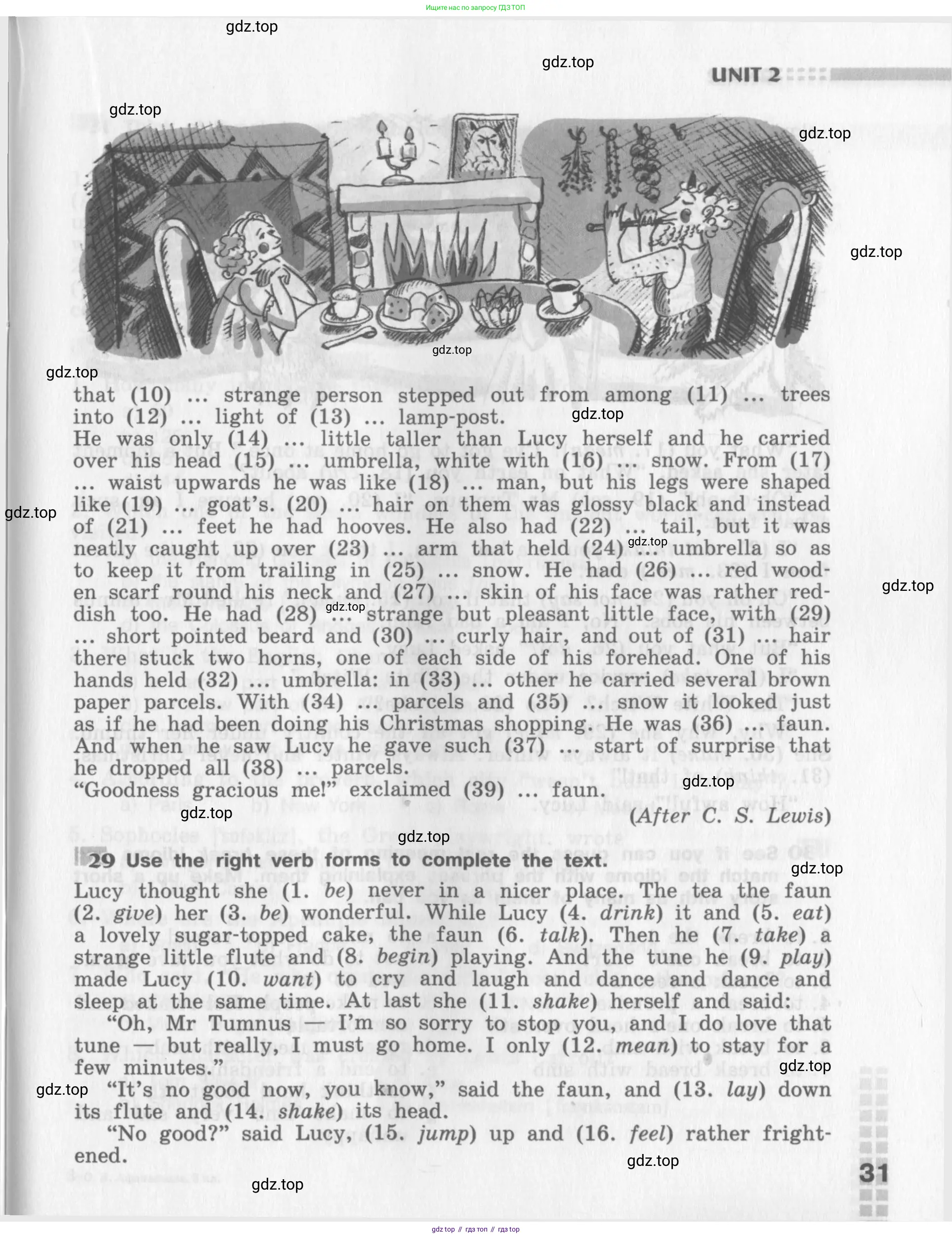 Английский язык (english), 8 класс рабочая тетрадь (activity book), авторы: Афанасьева Ольга Васильевна (Afanasyeva Olga), Михеева Ирина Владимировна (Mikheeva Irina), издательство Просвещение, Москва, 2012, красного цвета, страница 31
