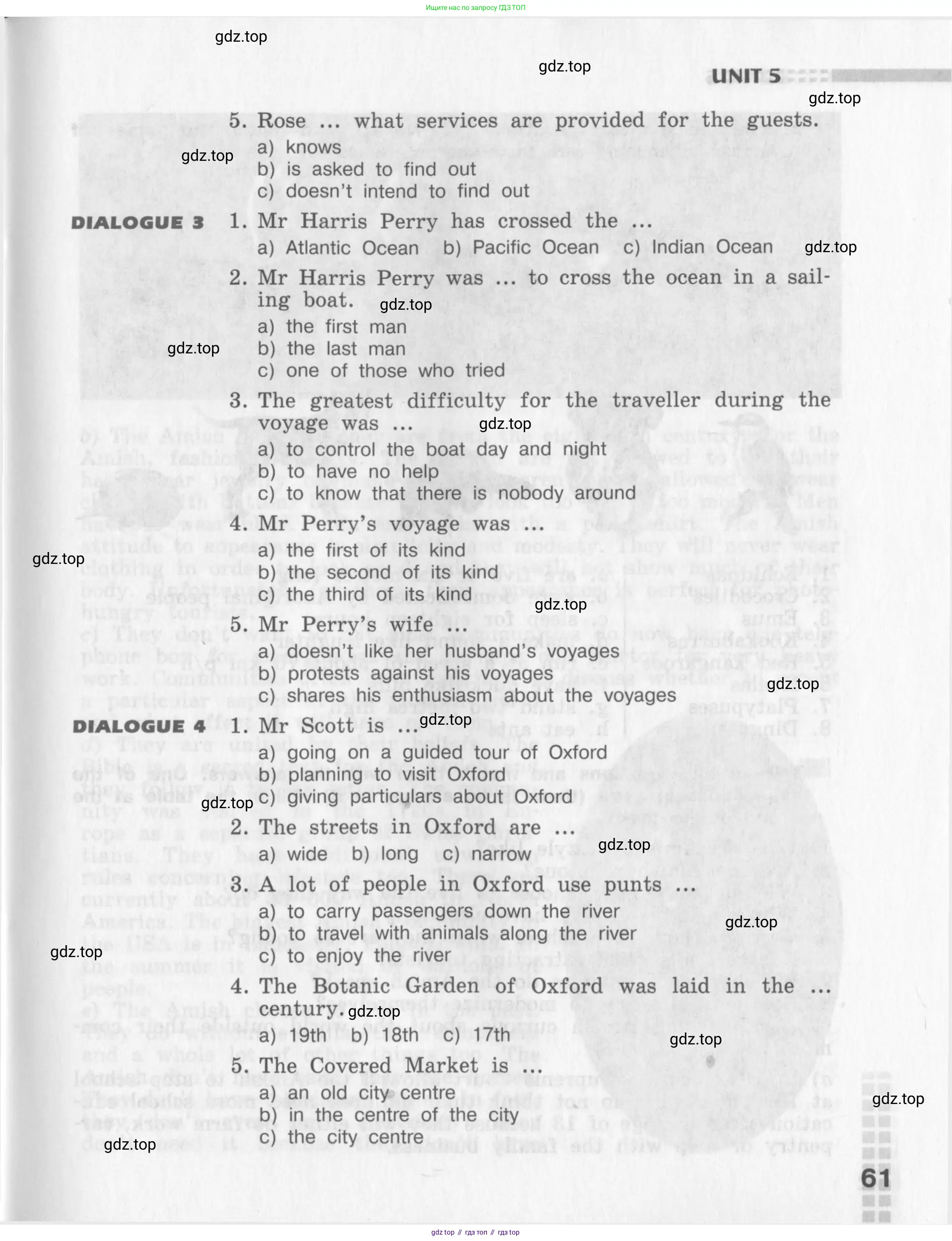 Английский язык (english), 8 класс рабочая тетрадь (activity book), авторы: Афанасьева Ольга Васильевна (Afanasyeva Olga), Михеева Ирина Владимировна (Mikheeva Irina), издательство Просвещение, Москва, 2012, красного цвета, страница 61