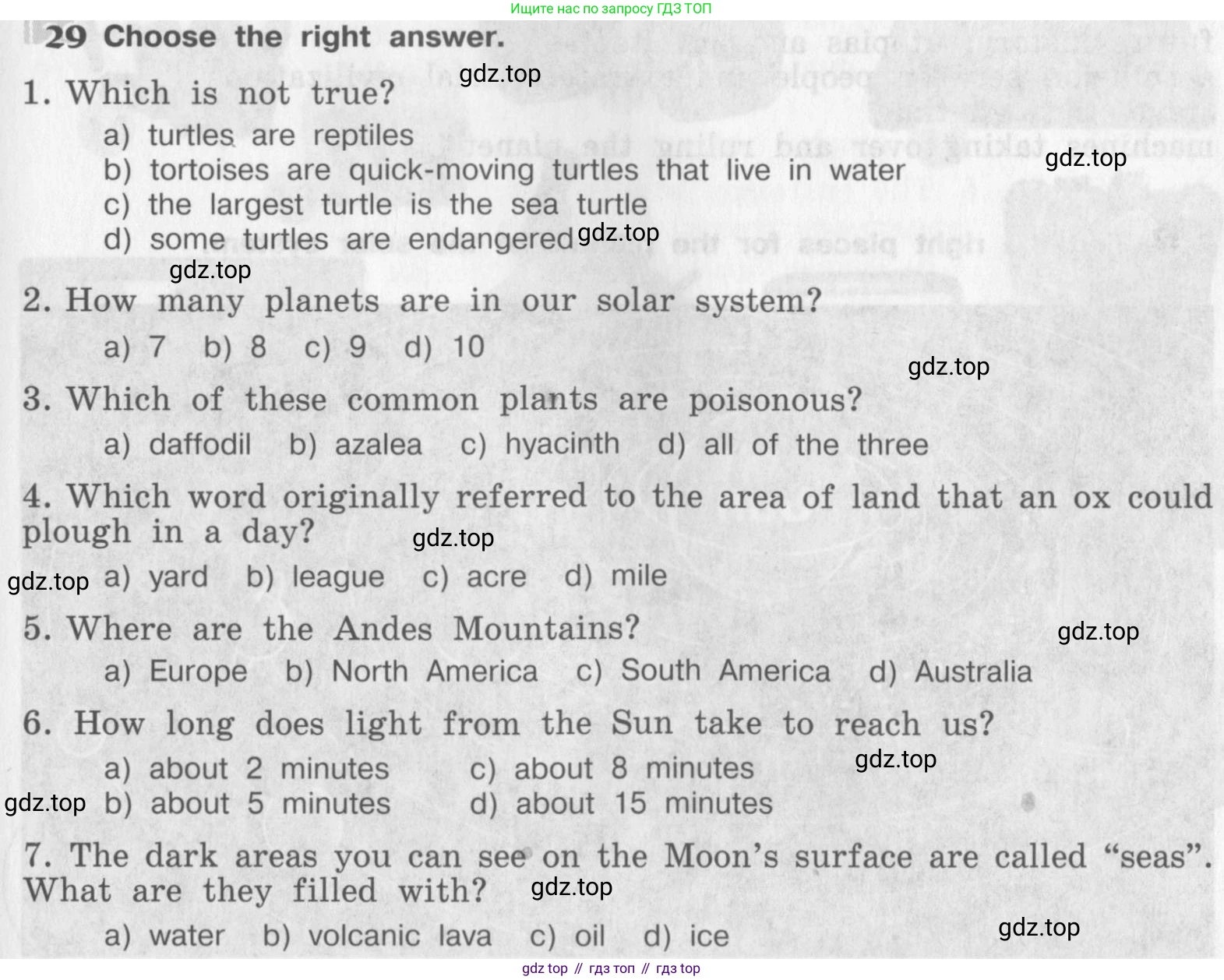 Английский язык (english), 8 класс рабочая тетрадь (activity book), авторы: Афанасьева Ольга Васильевна (Afanasyeva Olga), Михеева Ирина Владимировна (Mikheeva Irina), издательство Просвещение, Москва, 2012, красного цвета, страница 57, номер 29, Условие