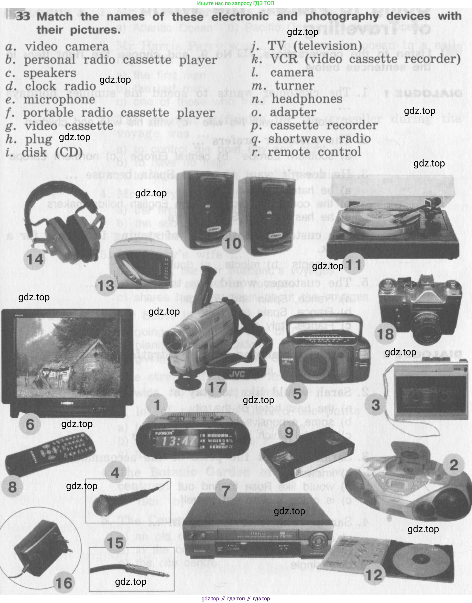 Английский язык (english), 8 класс рабочая тетрадь (activity book), авторы: Афанасьева Ольга Васильевна (Afanasyeva Olga), Михеева Ирина Владимировна (Mikheeva Irina), издательство Просвещение, Москва, 2012, красного цвета, страница 59, номер 33, Условие