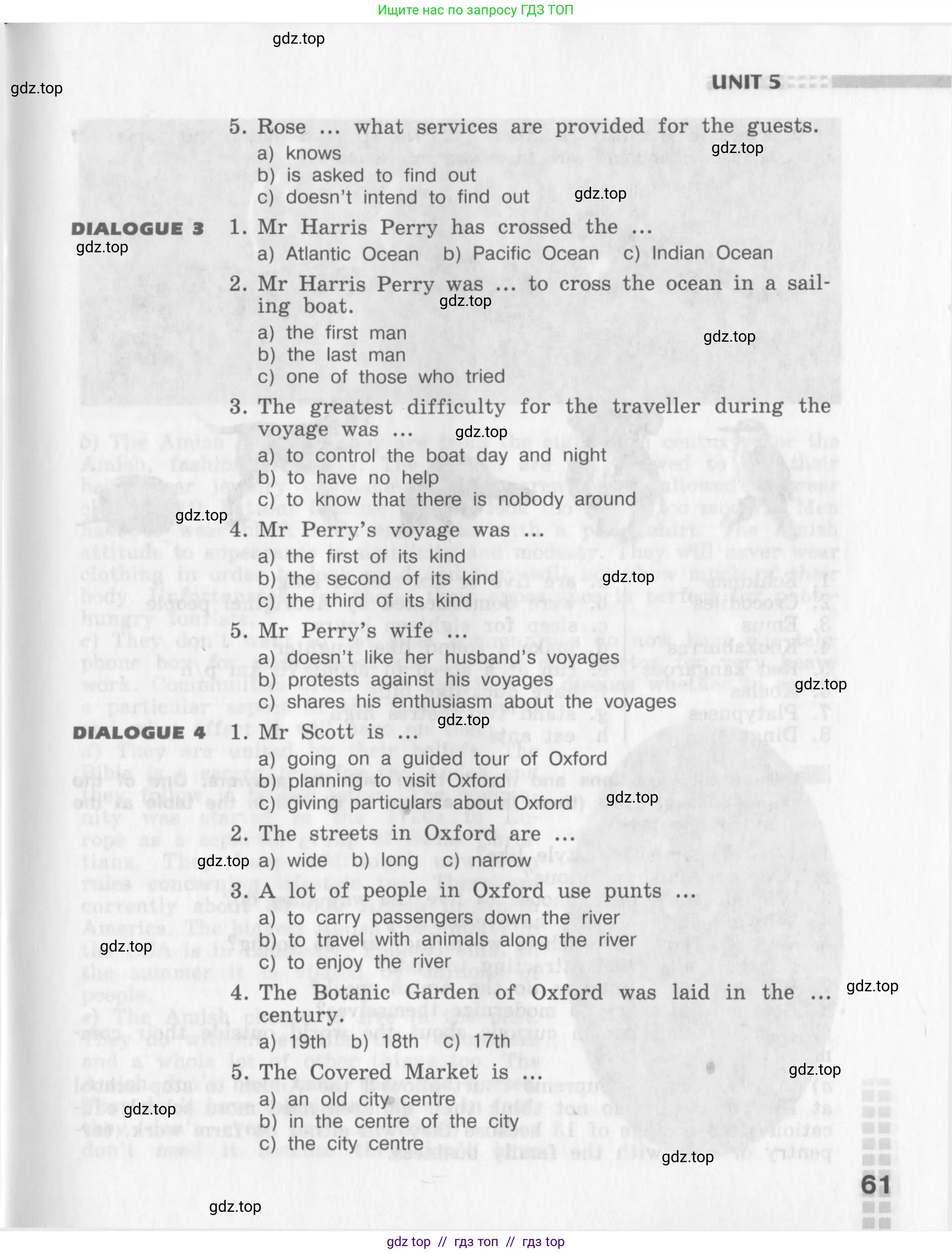 Английский язык (english), 8 класс рабочая тетрадь (activity book), авторы: Афанасьева Ольга Васильевна (Afanasyeva Olga), Михеева Ирина Владимировна (Mikheeva Irina), издательство Просвещение, Москва, 2012, красного цвета, страница 61