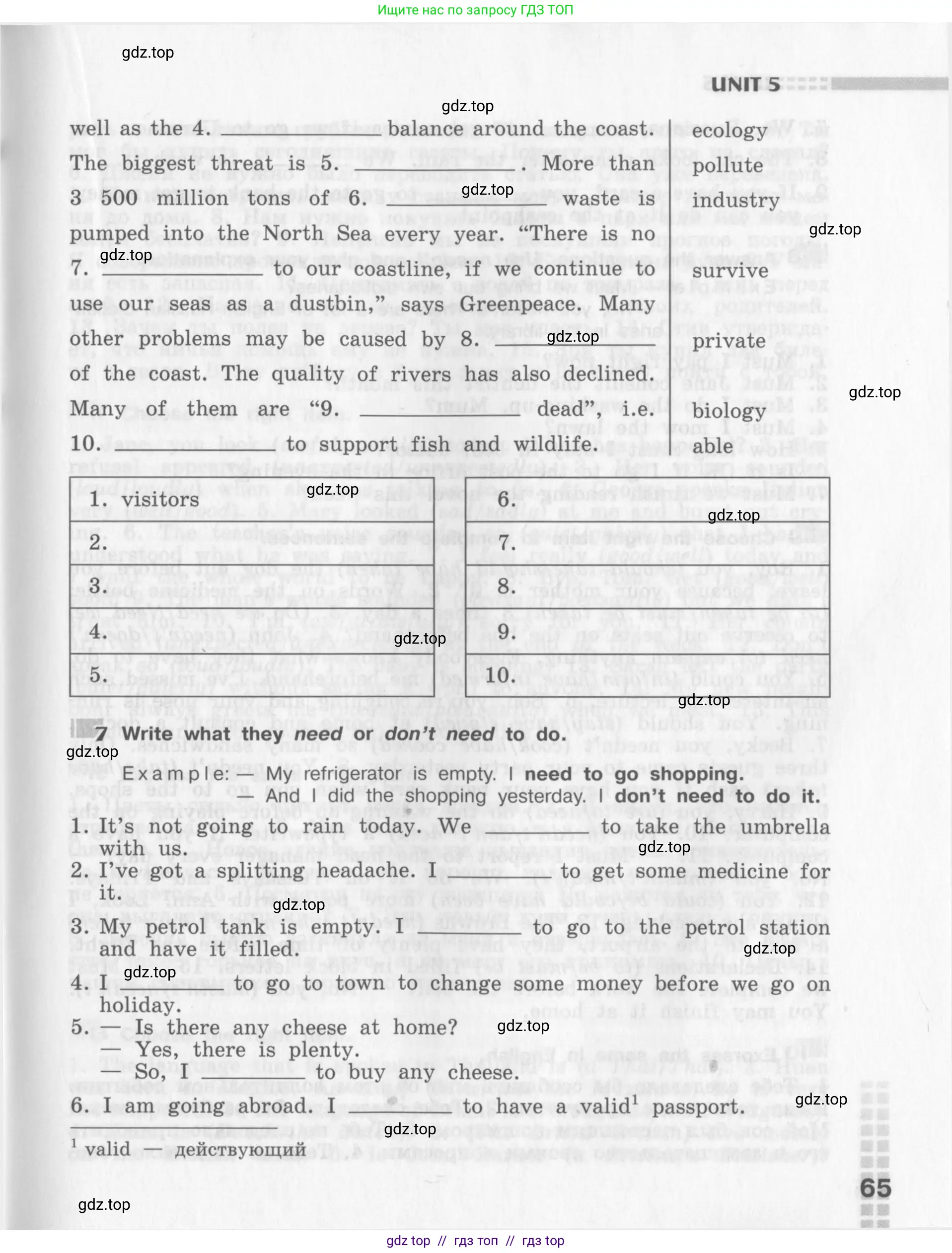 Английский язык (english), 8 класс рабочая тетрадь (activity book), авторы: Афанасьева Ольга Васильевна (Afanasyeva Olga), Михеева Ирина Владимировна (Mikheeva Irina), издательство Просвещение, Москва, 2012, красного цвета, страница 65