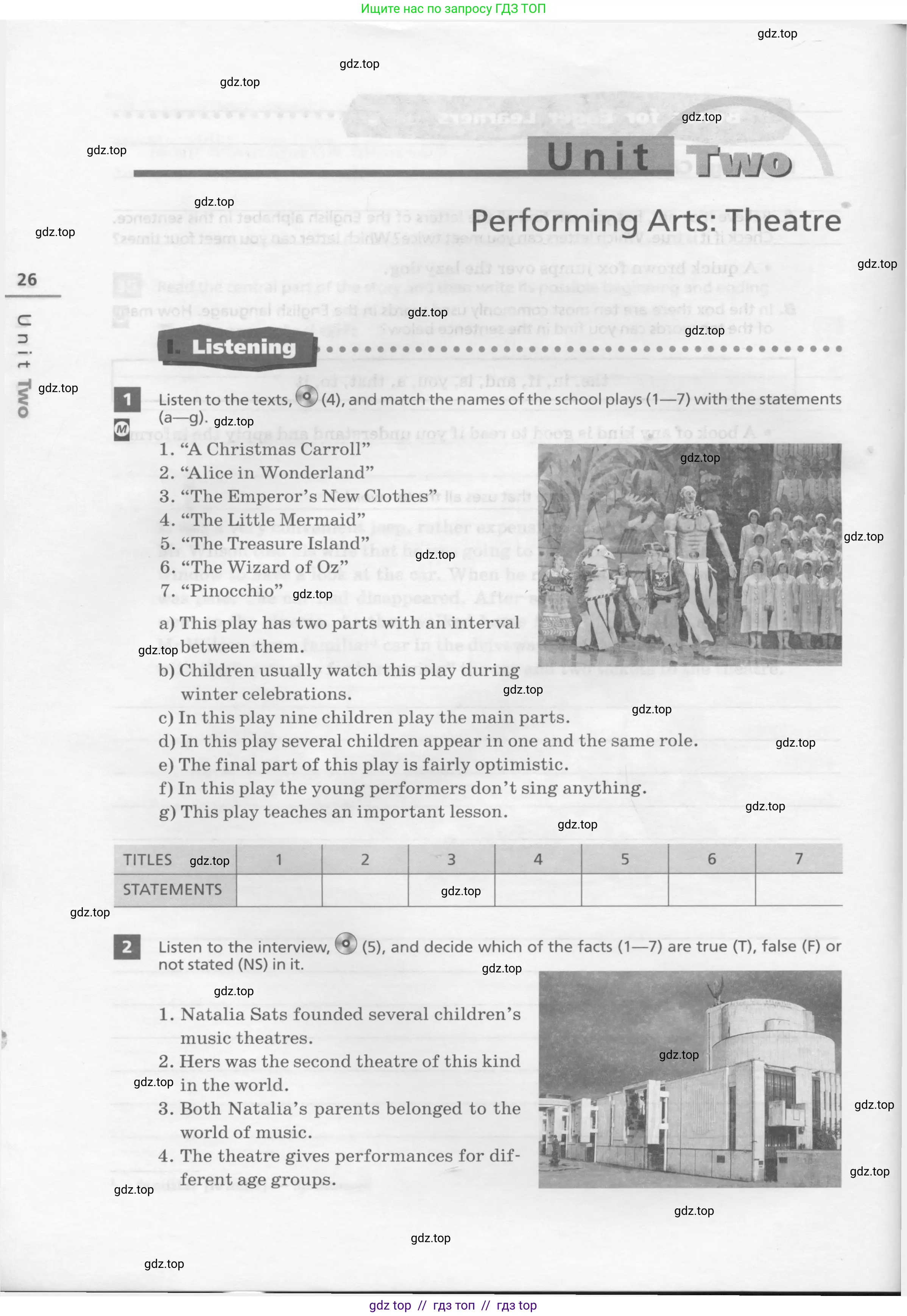 Английский язык (english), 8 класс рабочая тетрадь, авторы: Афанасьева Ольга Васильевна (Afanasyeva Olga), Михеева Ирина Владимировна (Mikheeva Irina), Баранова Ксения Михайловна (Baranova Ksenia), издательство Просвещение, Москва, 2016, белого цвета, страница 26