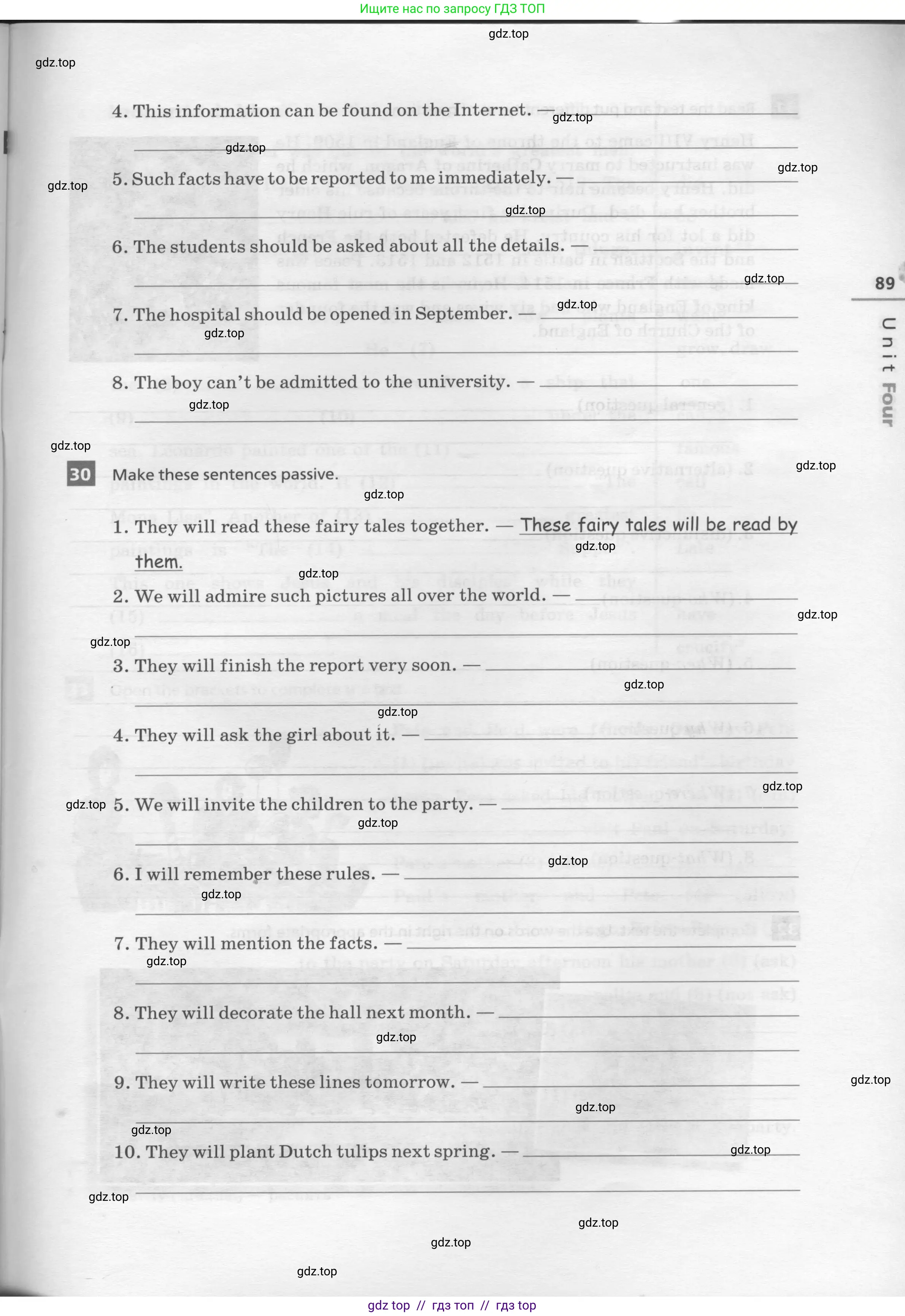 Английский язык (english), 8 класс рабочая тетрадь, авторы: Афанасьева Ольга Васильевна (Afanasyeva Olga), Михеева Ирина Владимировна (Mikheeva Irina), Баранова Ксения Михайловна (Baranova Ksenia), издательство Просвещение, Москва, 2016, белого цвета, страница 89