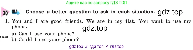 Английский язык (english), 8 класс Учебник, авторы: Афанасьева Ольга Васильевна (Afanasyeva Olga), Михеева Ирина Владимировна (Mikheeva Irina), издательство Просвещение, Москва, 2014, белого цвета, страница 99, номер 30, Условие