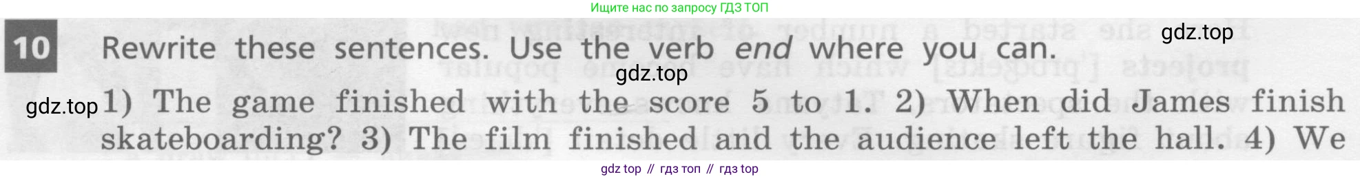 ГДЗ Английский язык (english), 8 класс Учебник, авторы: Афанасьева Ольга Васильевна (Afanasyeva Olga), Михеева Ирина Владимировна (Mikheeva Irina), Баранова Ксения Михайловна (Baranova Ksenia), издательство Просвещение, Москва, 2017, белого цвета, Часть 1, страница 40, номер 10, Условие