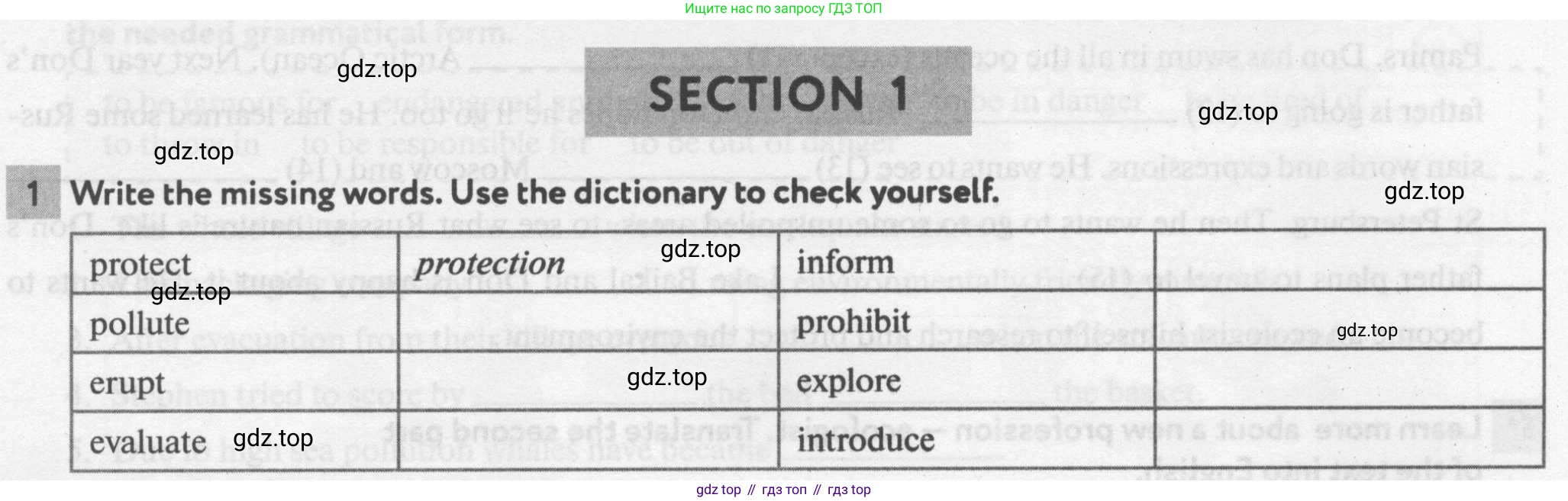 Английский язык (english), 8 класс рабочая тетрадь с контрольными работами (workbook + tests), авторы: Биболетова Мерем Забатовна, Бабушис Елена Евгеньевна, издательство Просвещение, Москва, бирюзового цвета, страница 25, номер 1, Условие