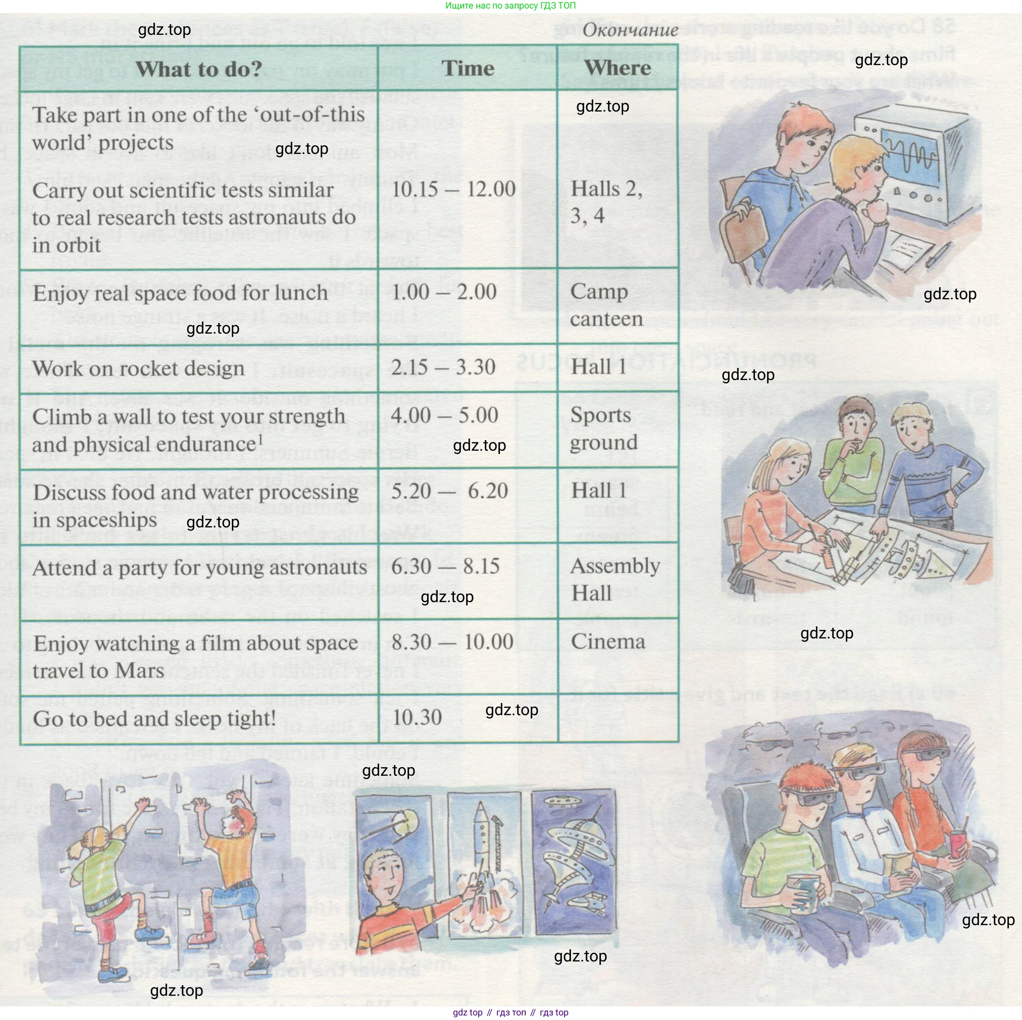 ГДЗ Английский язык (english), 8 класс Учебник (Student's book), авторы: Биболетова Мерем Забатовна, Трубанева Наталия Николаевна, издательство Просвещение, Москва, 2017, зелёного цвета, страница 20, номер 56, Условие (продолжение 2)