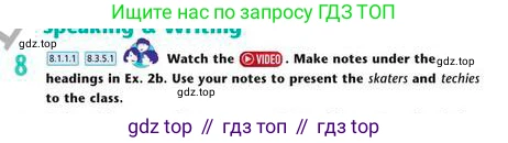 Английский язык (english), 8 класс Учебник (Student's book), авторы: Эванс Вирджиния (Evans Virginia), Дули Дженни (Dooley Jenny), Оби Боб (Obee Bob), Мухамеджанова Наталья (Mukhamedjanova Natalya), издательство Express Publishing, Алматы, 2018, бирюзового цвета, страница 23, номер 8, Условие