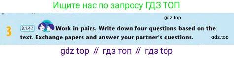 Английский язык (english), 8 класс Учебник (Student's book), авторы: Эванс Вирджиния (Evans Virginia), Дули Дженни (Dooley Jenny), Оби Боб (Obee Bob), Мухамеджанова Наталья (Mukhamedjanova Natalya), издательство Express Publishing, Алматы, 2018, бирюзового цвета, страница 25, номер 3, Условие