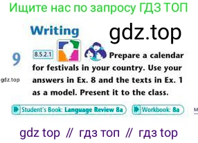 Английский язык (english), 8 класс Учебник (Student's book), авторы: Эванс Вирджиния (Evans Virginia), Дули Дженни (Dooley Jenny), Оби Боб (Obee Bob), Мухамеджанова Наталья (Mukhamedjanova Natalya), издательство Express Publishing, Алматы, 2018, бирюзового цвета, страница 89, номер 9, Условие