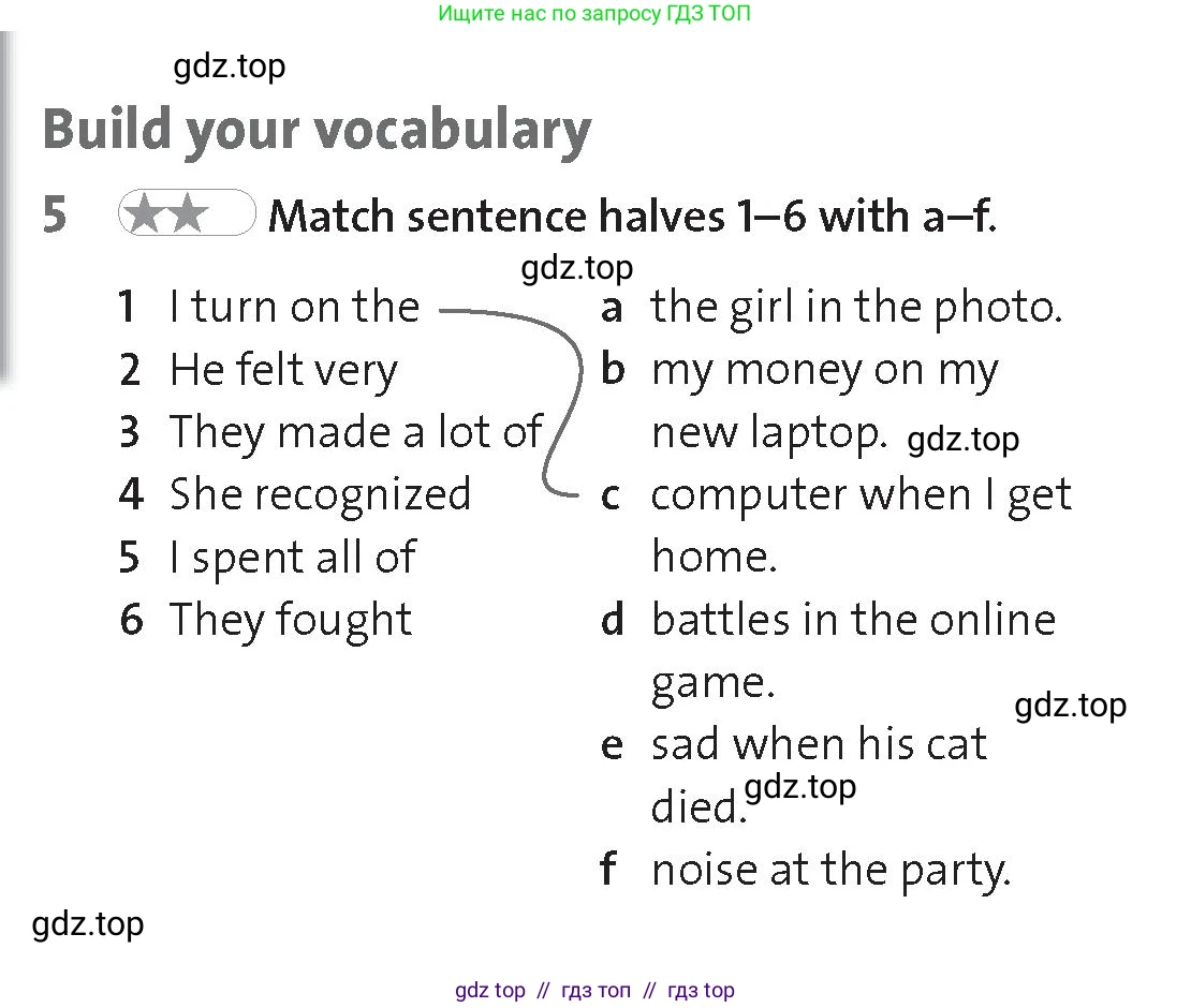 Английский язык (english), 8 класс Рабочая тетрадь (workbook), авторы: Hardy-Gould Janet, Styring James, издательство Oxford University Press, Алматы, 2018, салатового цвета, страница 20, номер 5, Условие