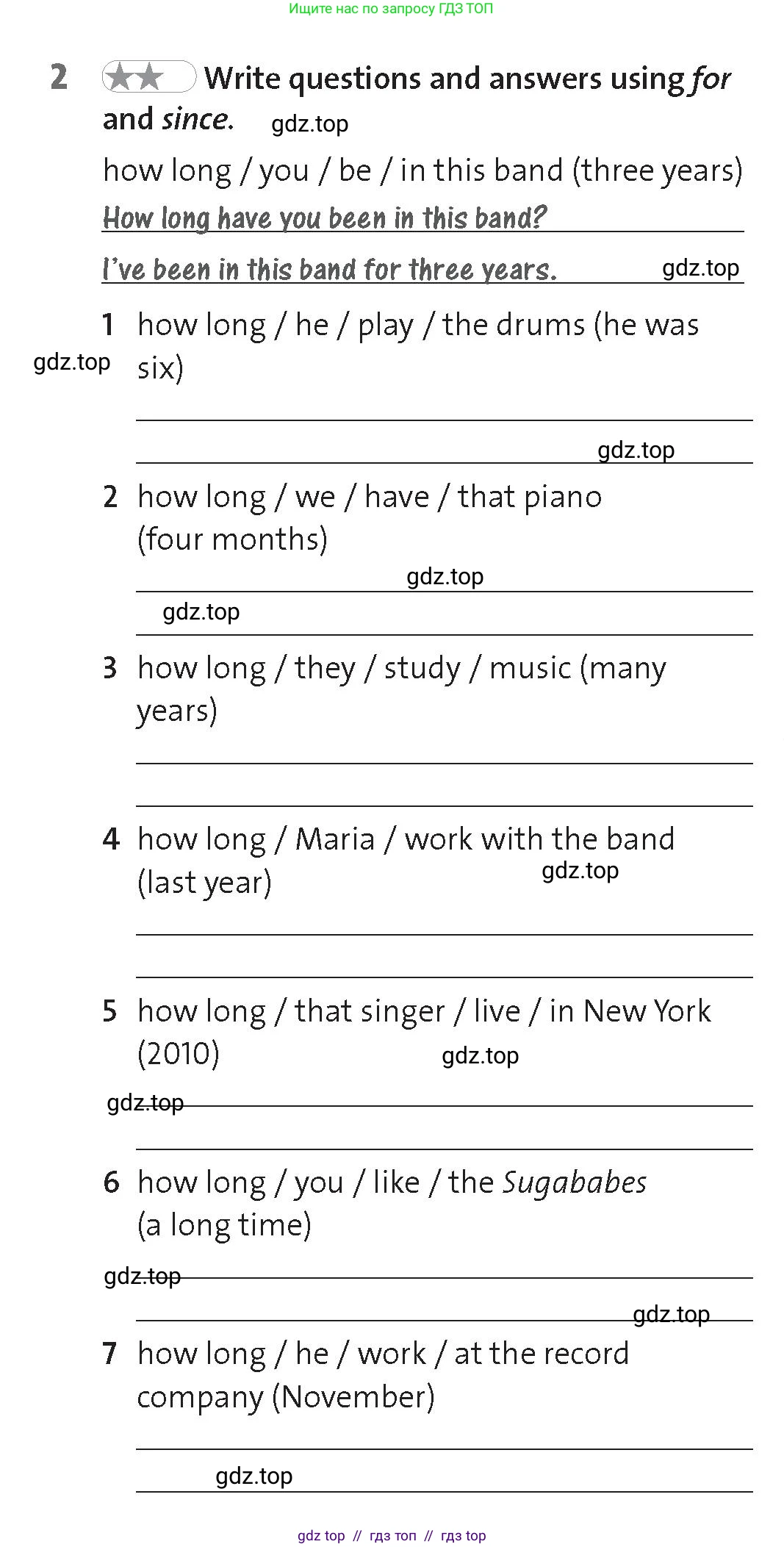 Английский язык (english), 8 класс Рабочая тетрадь (workbook), авторы: Hardy-Gould Janet, Styring James, издательство Oxford University Press, Алматы, 2018, салатового цвета, страница 35, номер 2, Условие