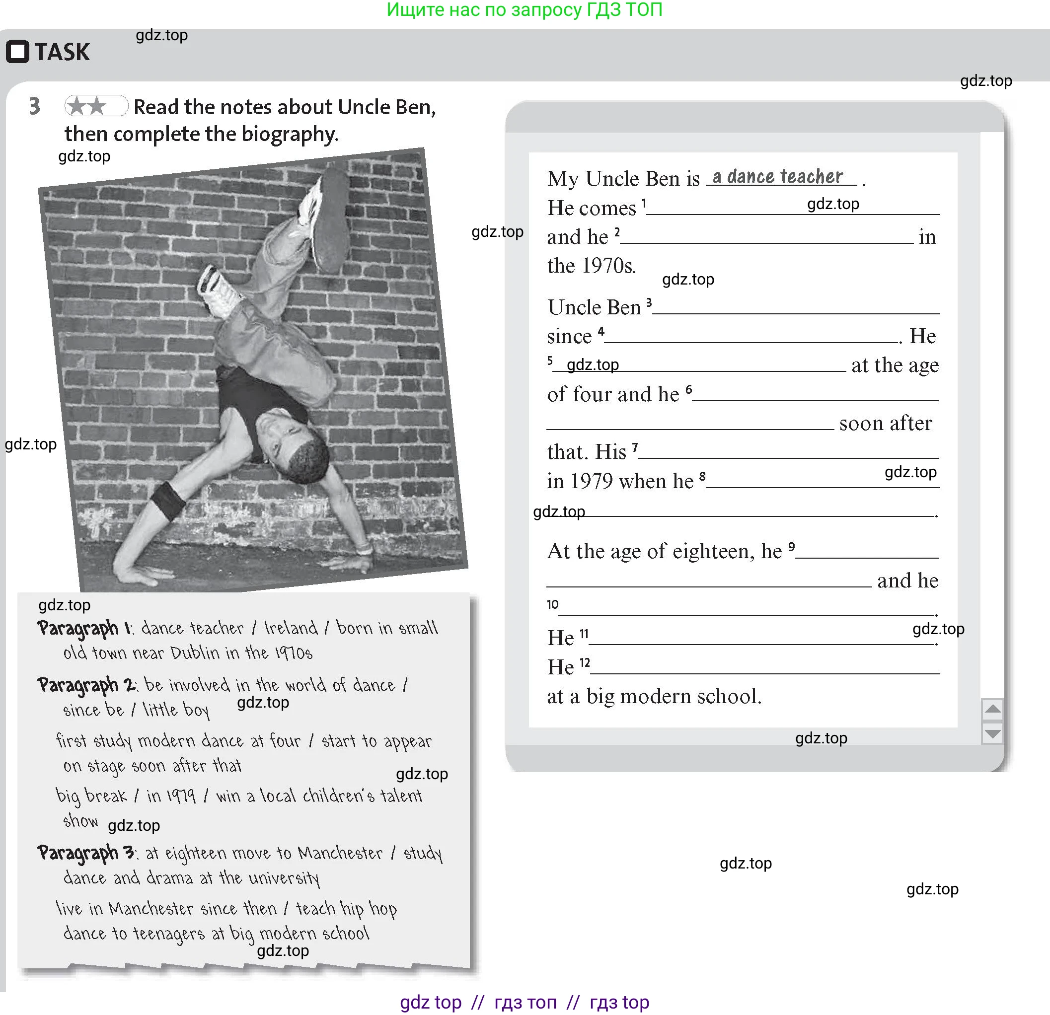 Английский язык (english), 8 класс Рабочая тетрадь (workbook), авторы: Hardy-Gould Janet, Styring James, издательство Oxford University Press, Алматы, 2018, салатового цвета, страница 37, номер 3, Условие