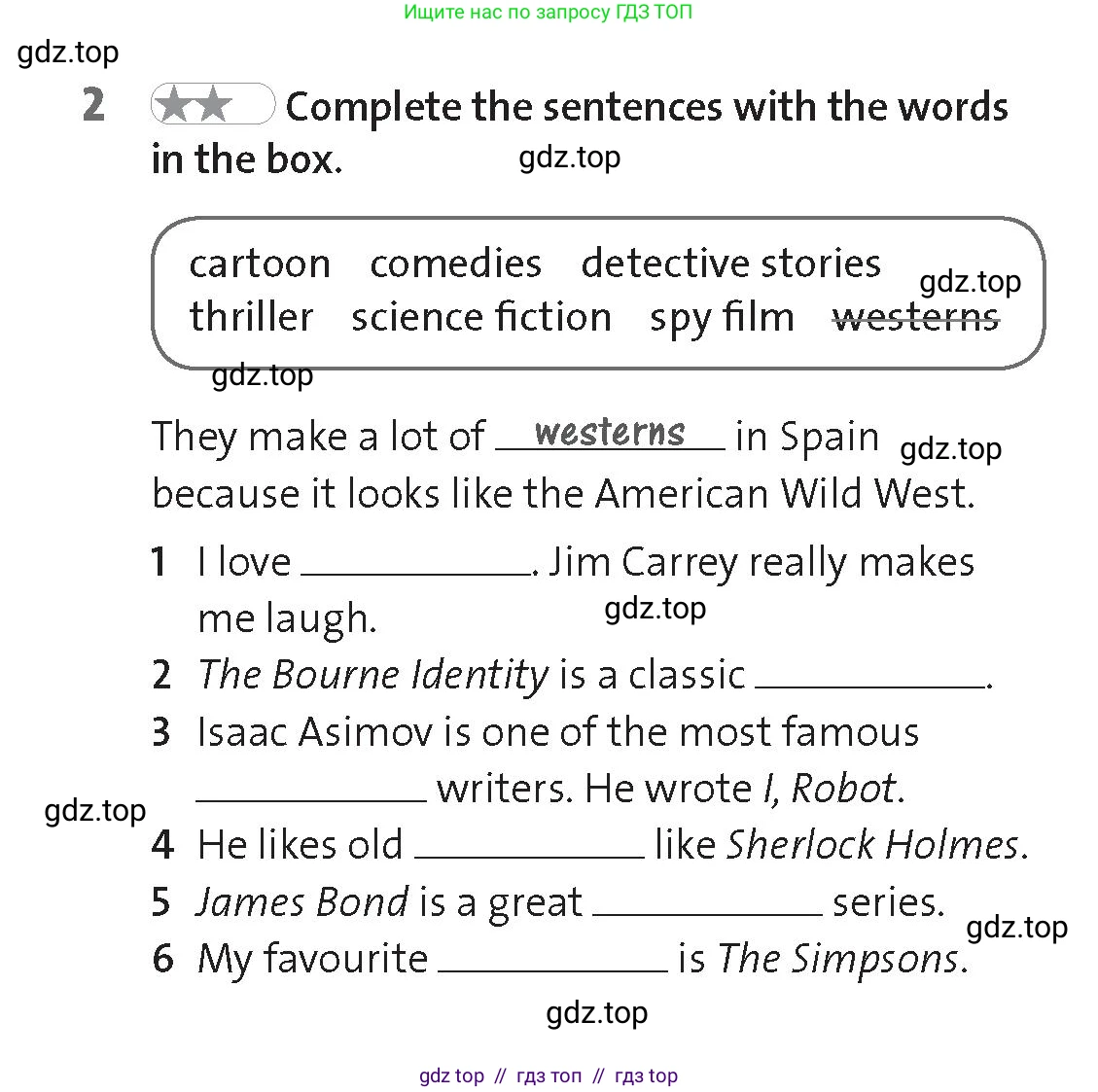 Английский язык (english), 8 класс Рабочая тетрадь (workbook), авторы: Hardy-Gould Janet, Styring James, издательство Oxford University Press, Алматы, 2018, салатового цвета, страница 40, номер 2, Условие