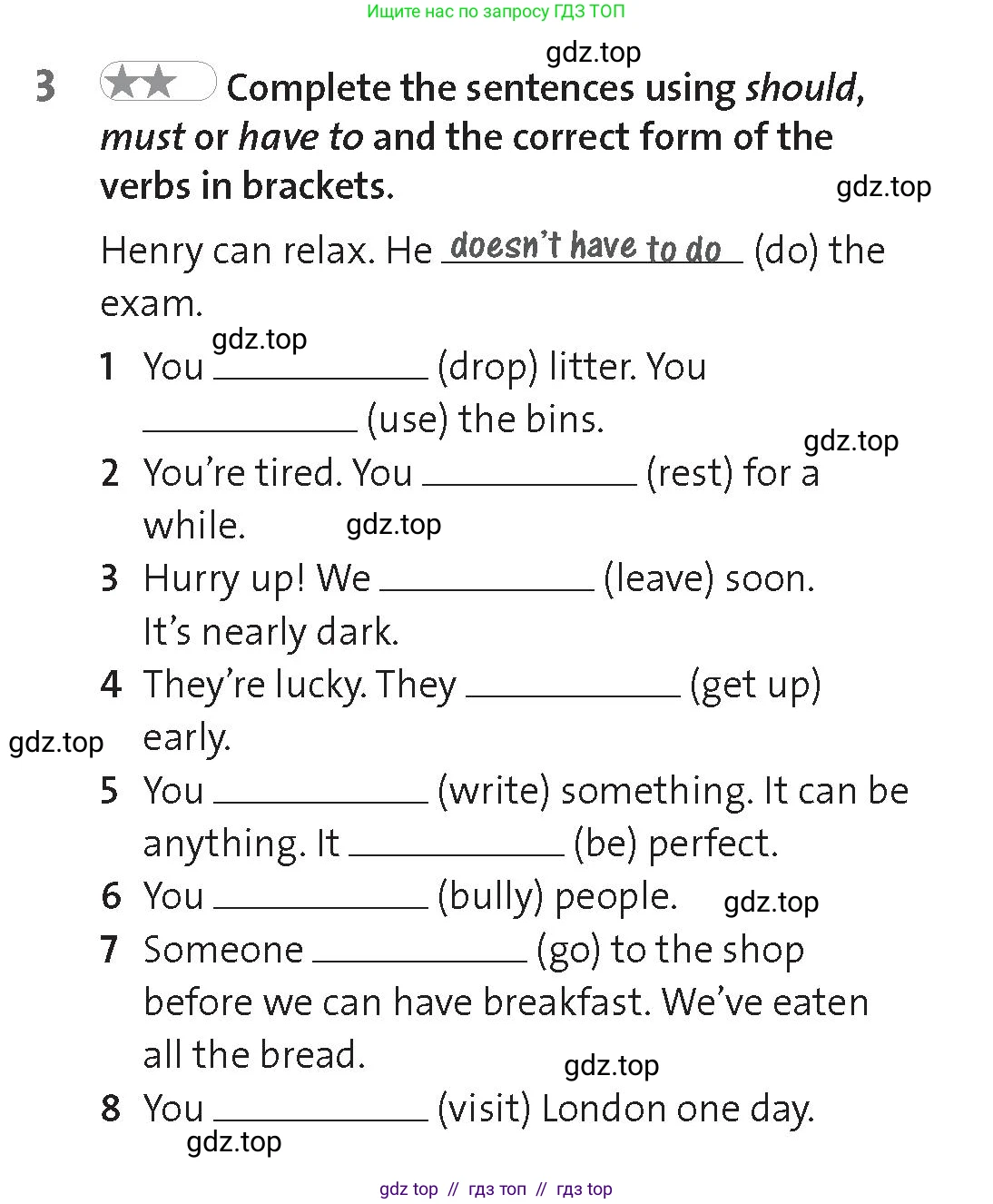 Английский язык (english), 8 класс Рабочая тетрадь (workbook), авторы: Hardy-Gould Janet, Styring James, издательство Oxford University Press, Алматы, 2018, салатового цвета, страница 75, номер 3, Условие