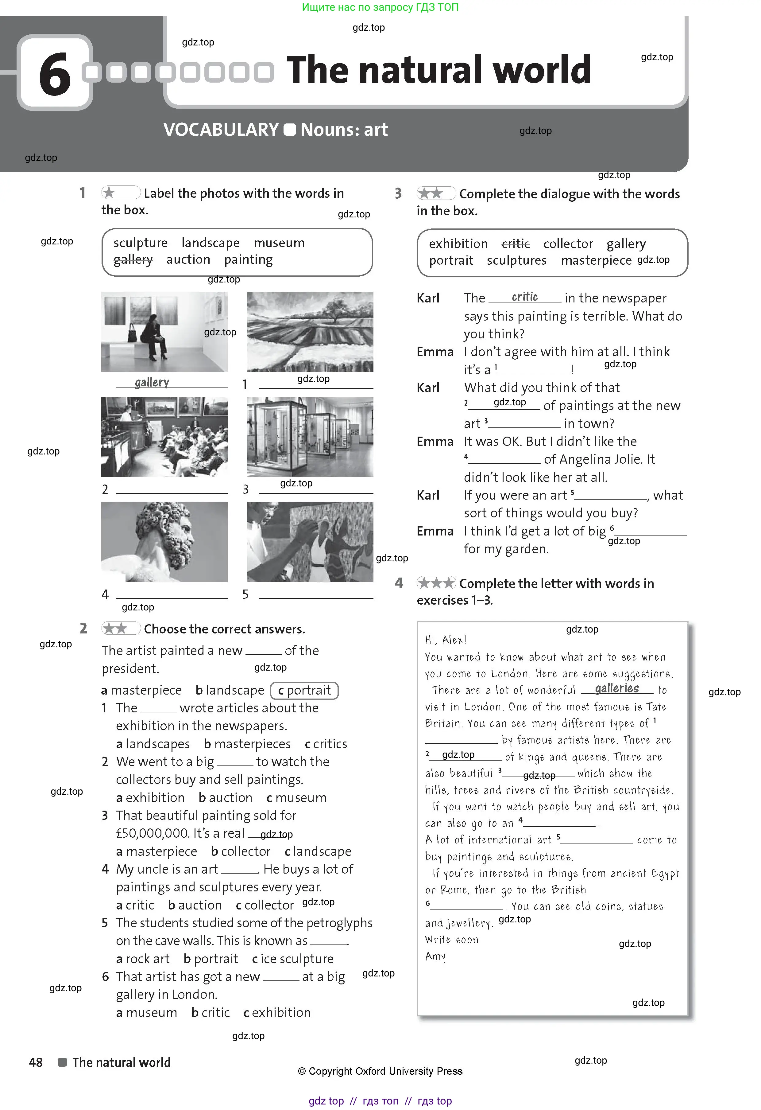 Английский язык (english), 8 класс Рабочая тетрадь (workbook), авторы: Hardy-Gould Janet, Styring James, издательство Oxford University Press, Алматы, 2018, салатового цвета, страница 48