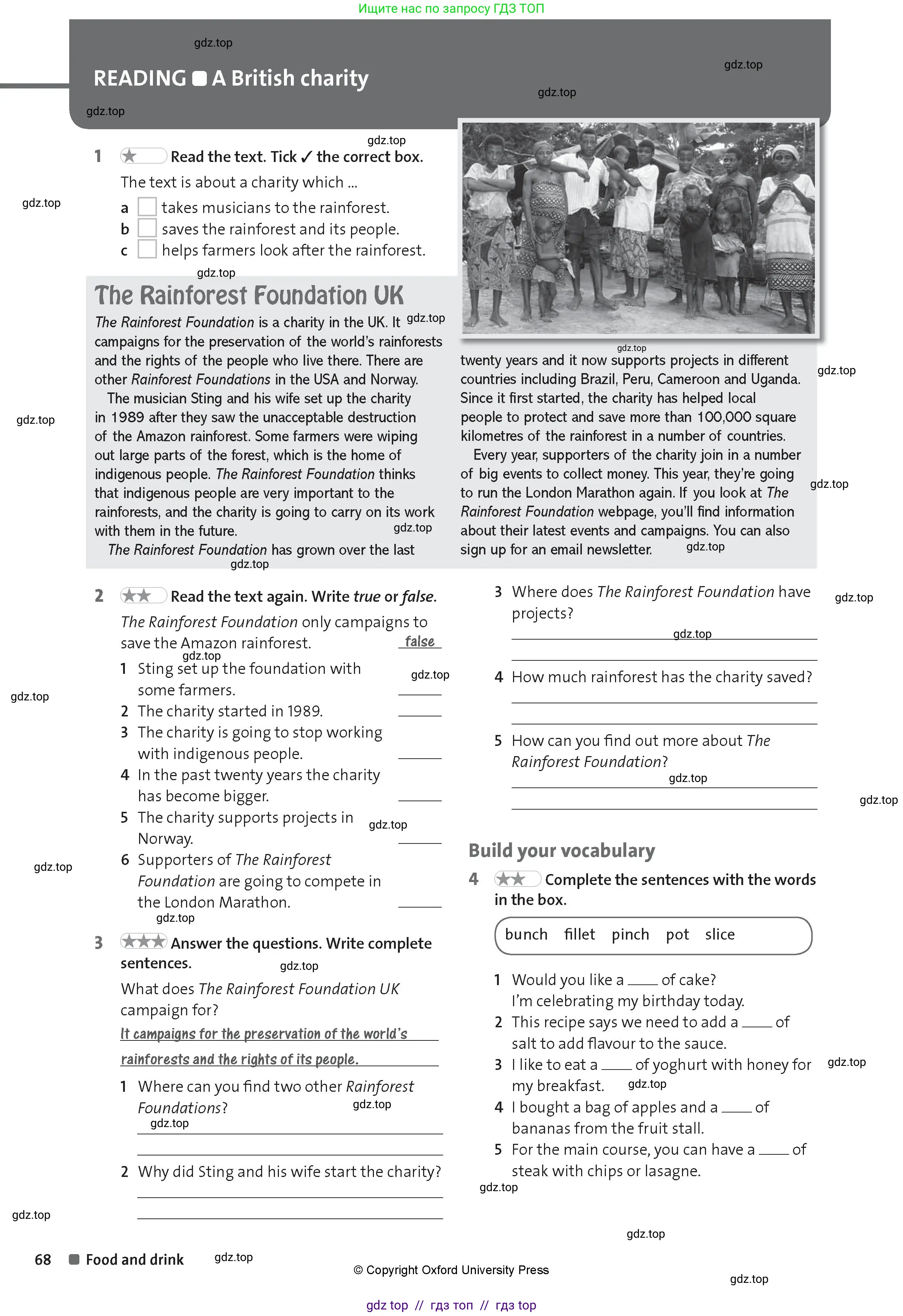 Английский язык (english), 8 класс Рабочая тетрадь (workbook), авторы: Hardy-Gould Janet, Styring James, издательство Oxford University Press, Алматы, 2018, салатового цвета, страница 68