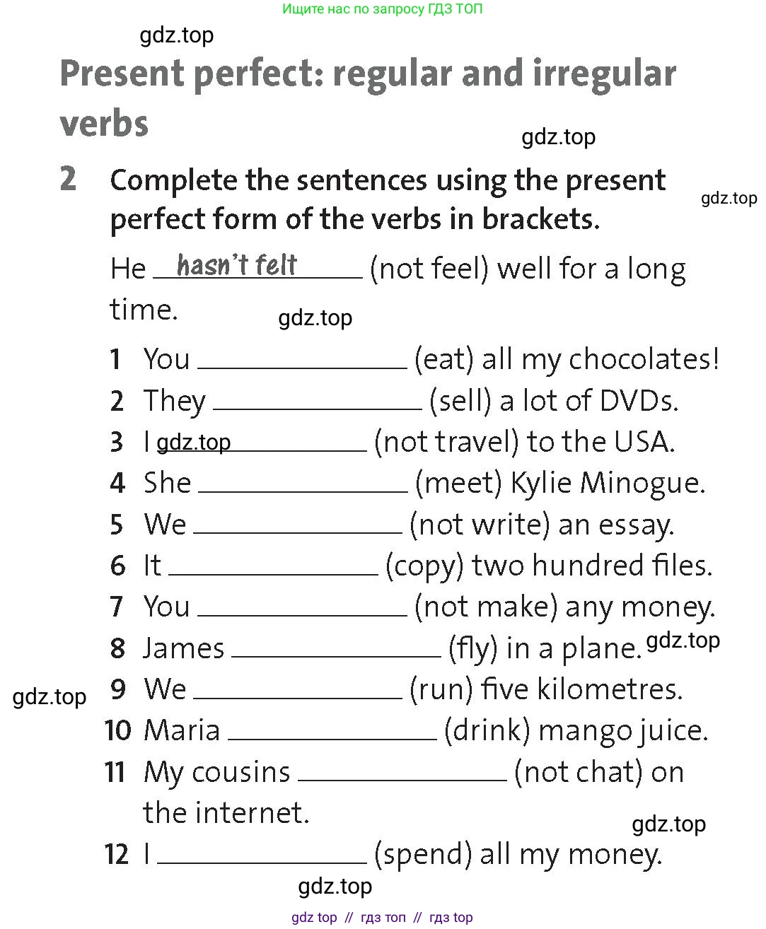 Английский язык (english), 8 класс Рабочая тетрадь (workbook), авторы: Hardy-Gould Janet, Styring James, издательство Oxford University Press, Алматы, 2018, салатового цвета, страница 83, номер 2, Условие