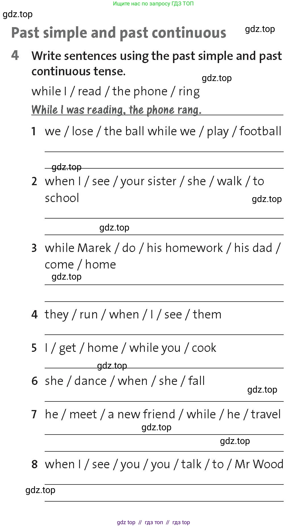Английский язык (english), 8 класс Рабочая тетрадь (workbook), авторы: Hardy-Gould Janet, Styring James, издательство Oxford University Press, Алматы, 2018, салатового цвета, страница 85, номер 4, Условие