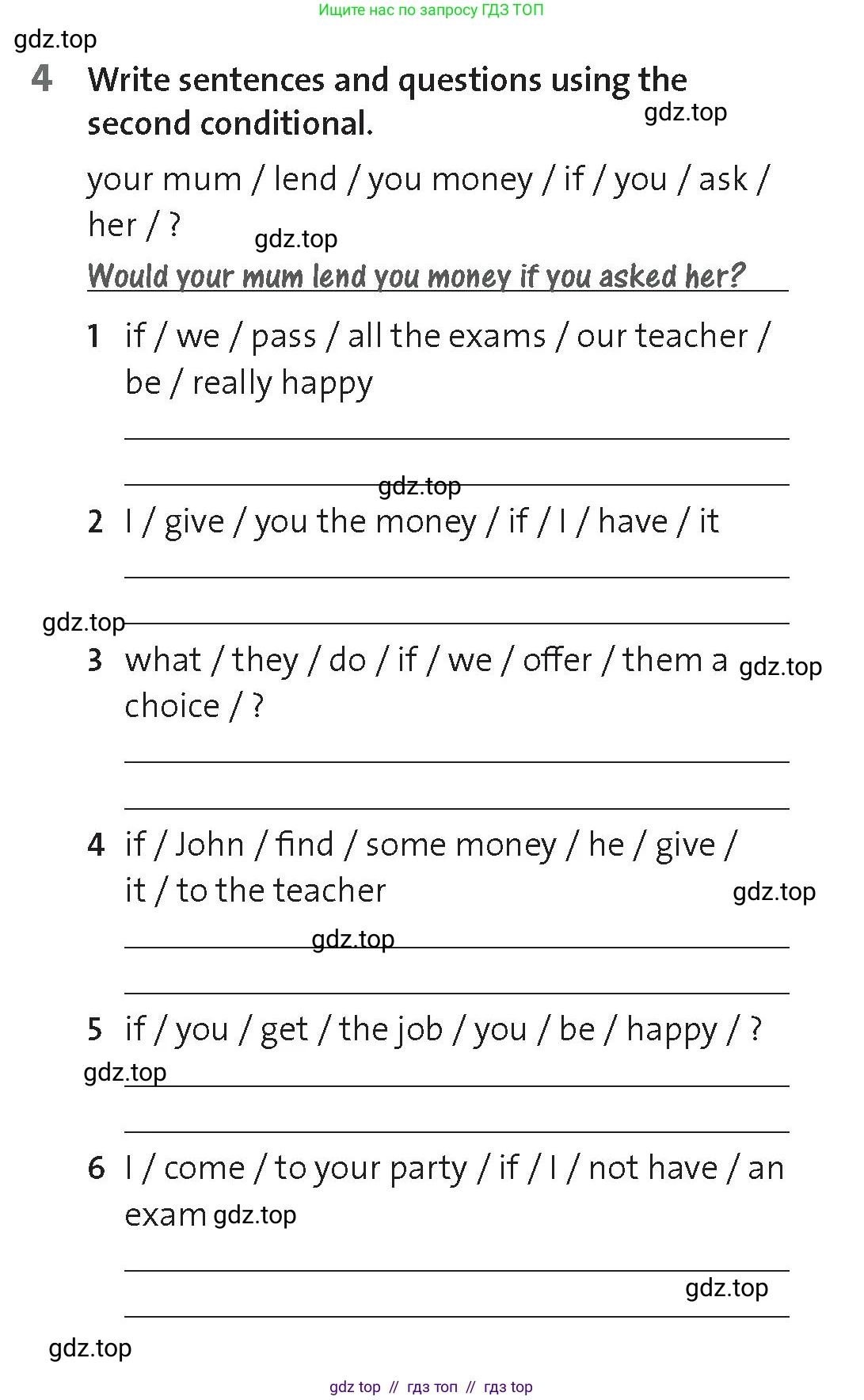 Английский язык (english), 8 класс Рабочая тетрадь (workbook), авторы: Hardy-Gould Janet, Styring James, издательство Oxford University Press, Алматы, 2018, салатового цвета, страница 89, номер 4, Условие