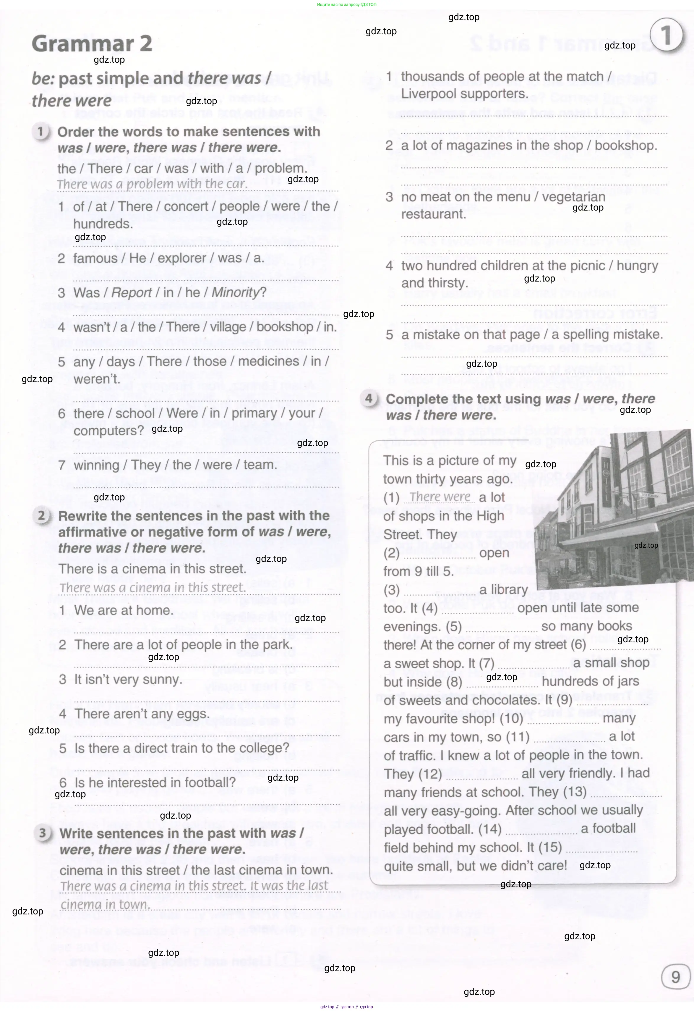 Английский язык (english), 8 класс рабочая тетрадь, авторы: Комарова Юлия Александровна, Ларионова Ирина Владимировна, издательство Русское слово, Москва, 2013, розового цвета, страница 9