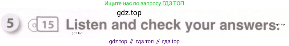 Английский язык (english), 8 класс рабочая тетрадь, авторы: Комарова Юлия Александровна, Ларионова Ирина Владимировна, издательство Русское слово, Москва, 2013, розового цвета, страница 30, номер 5, Условие