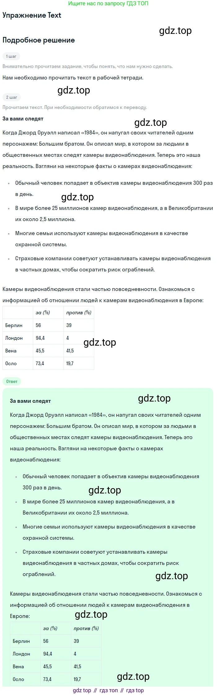 Английский язык (english), 8 класс рабочая тетрадь, авторы: Комарова Юлия Александровна, Ларионова Ирина Владимировна, издательство Русское слово, Москва, 2013, розового цвета, страница 126, Решение