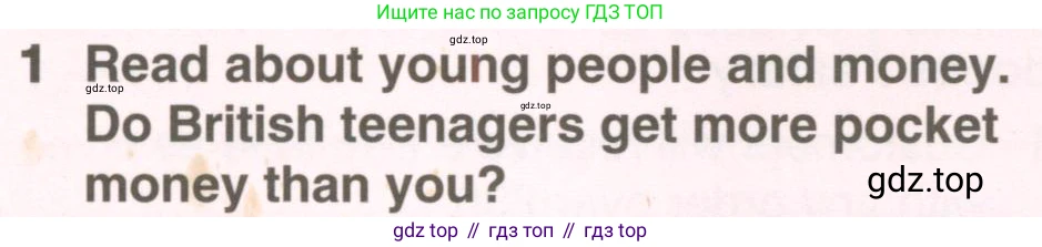 Английский язык (english), 8 класс Учебник (Student's book), авторы: Комарова Юлия Александровна, Ларионова Ирина Владимировна, издательство Русское слово, Москва, 2013, розового цвета, страница 38, номер 1, Условие