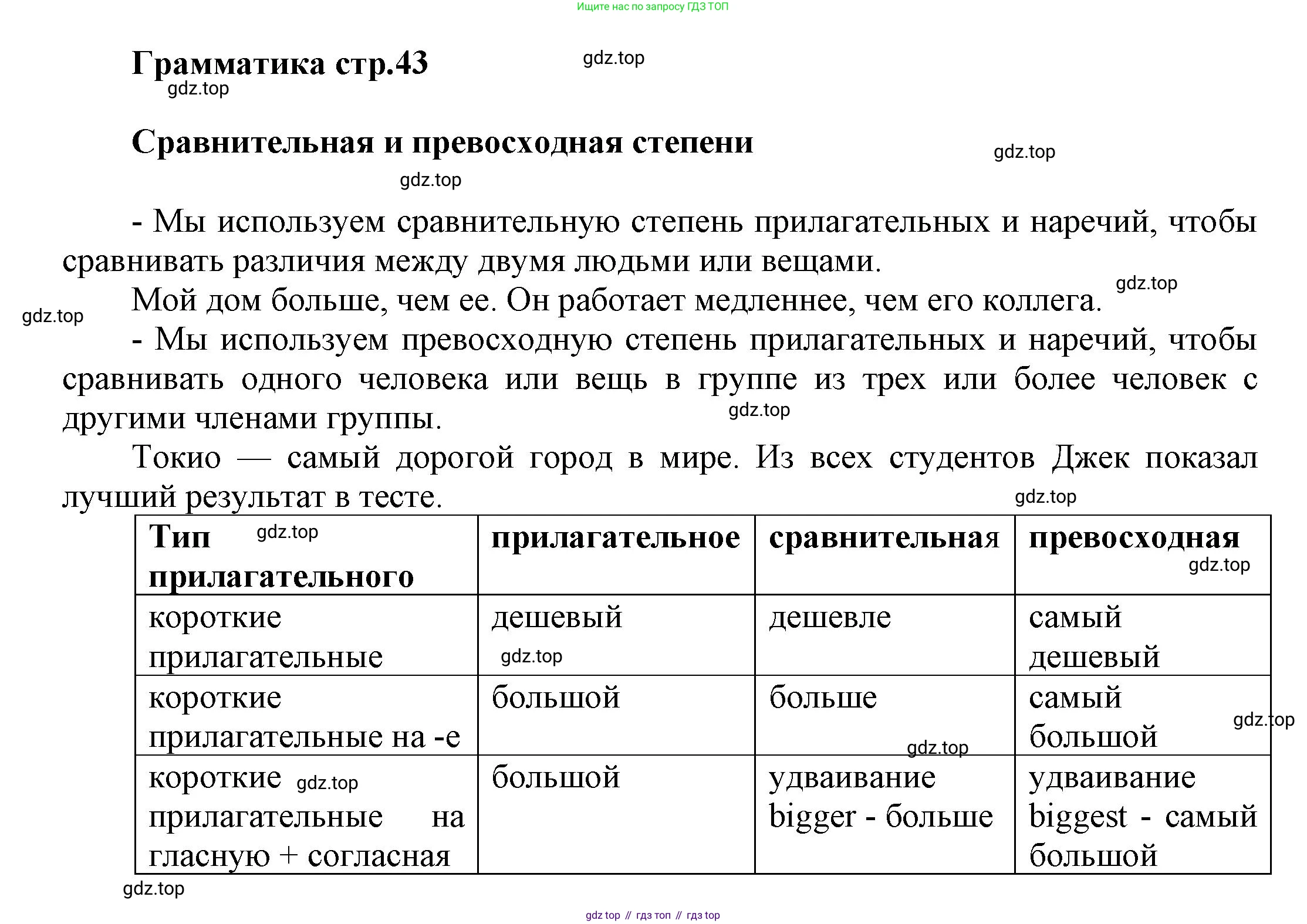 Английский язык (english), 8 класс Учебник (Student's book), авторы: Комарова Юлия Александровна, Ларионова Ирина Владимировна, издательство Русское слово, Москва, 2013, розового цвета, страница 43, Решение 1