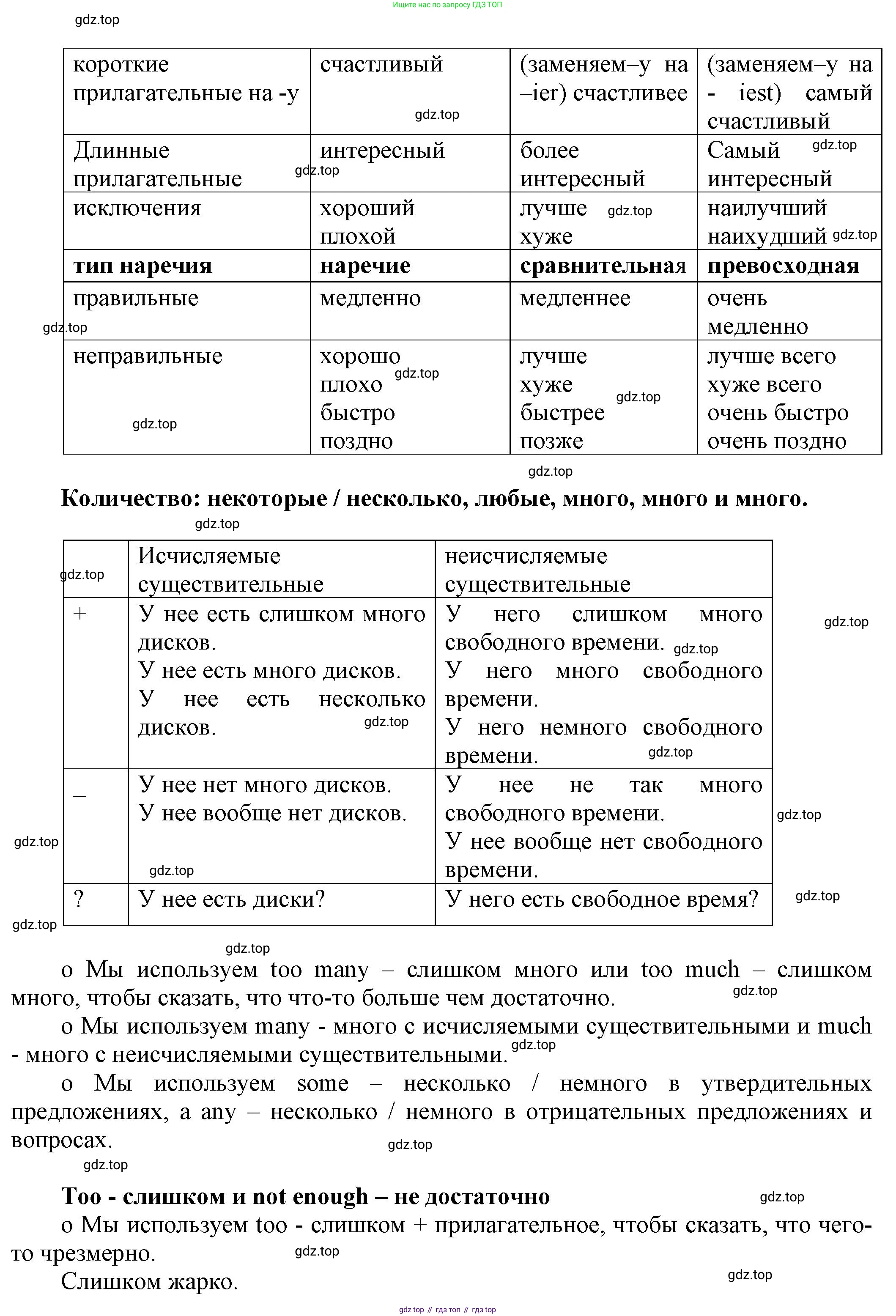 Английский язык (english), 8 класс Учебник (Student's book), авторы: Комарова Юлия Александровна, Ларионова Ирина Владимировна, издательство Русское слово, Москва, 2013, розового цвета, страница 43, Решение 1 (продолжение 2)