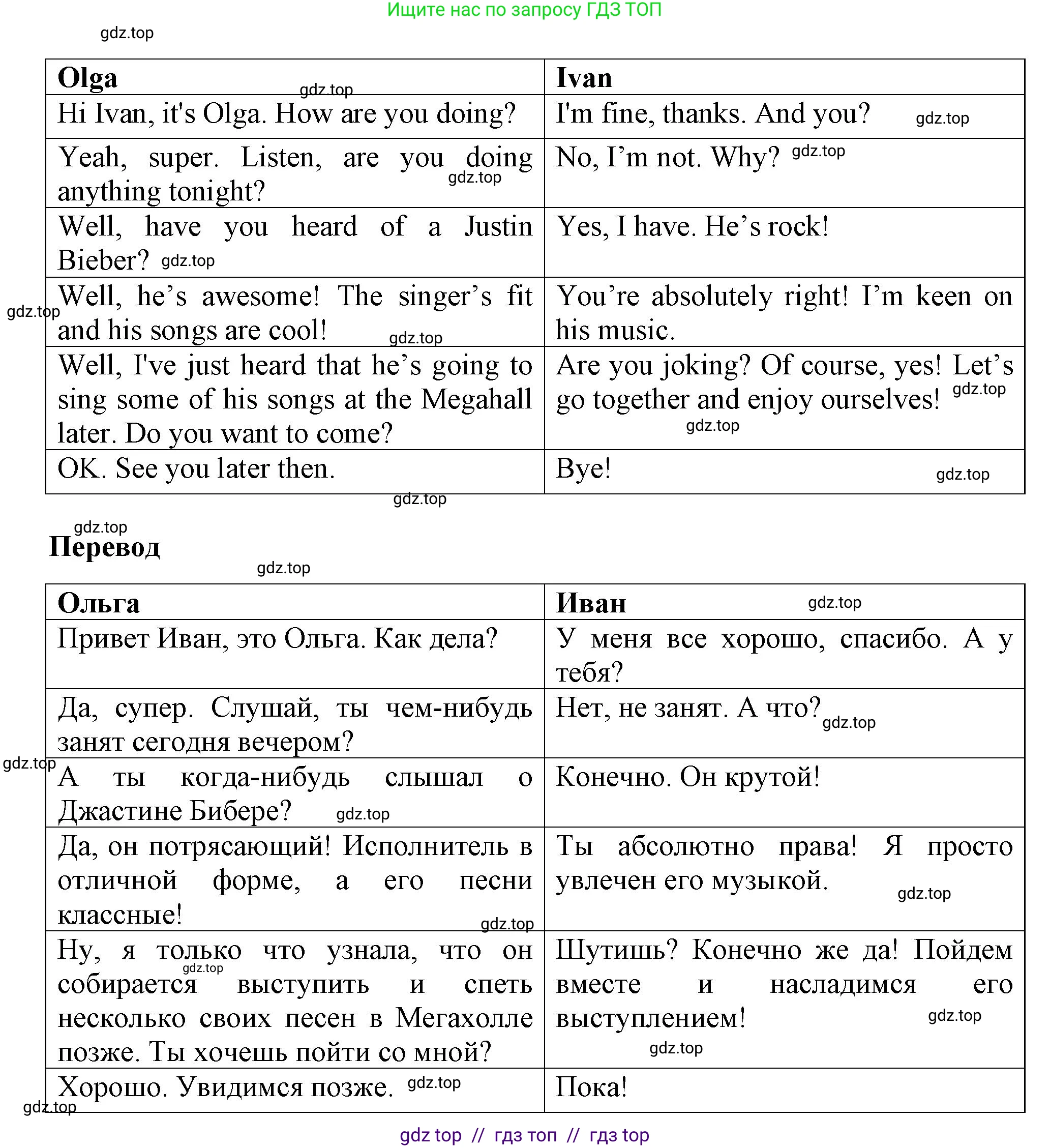 Английский язык (english), 8 класс Учебник (Student's book), авторы: Комарова Юлия Александровна, Ларионова Ирина Владимировна, издательство Русское слово, Москва, 2013, розового цвета, страница 69, номер 4, Решение 1 (продолжение 2)