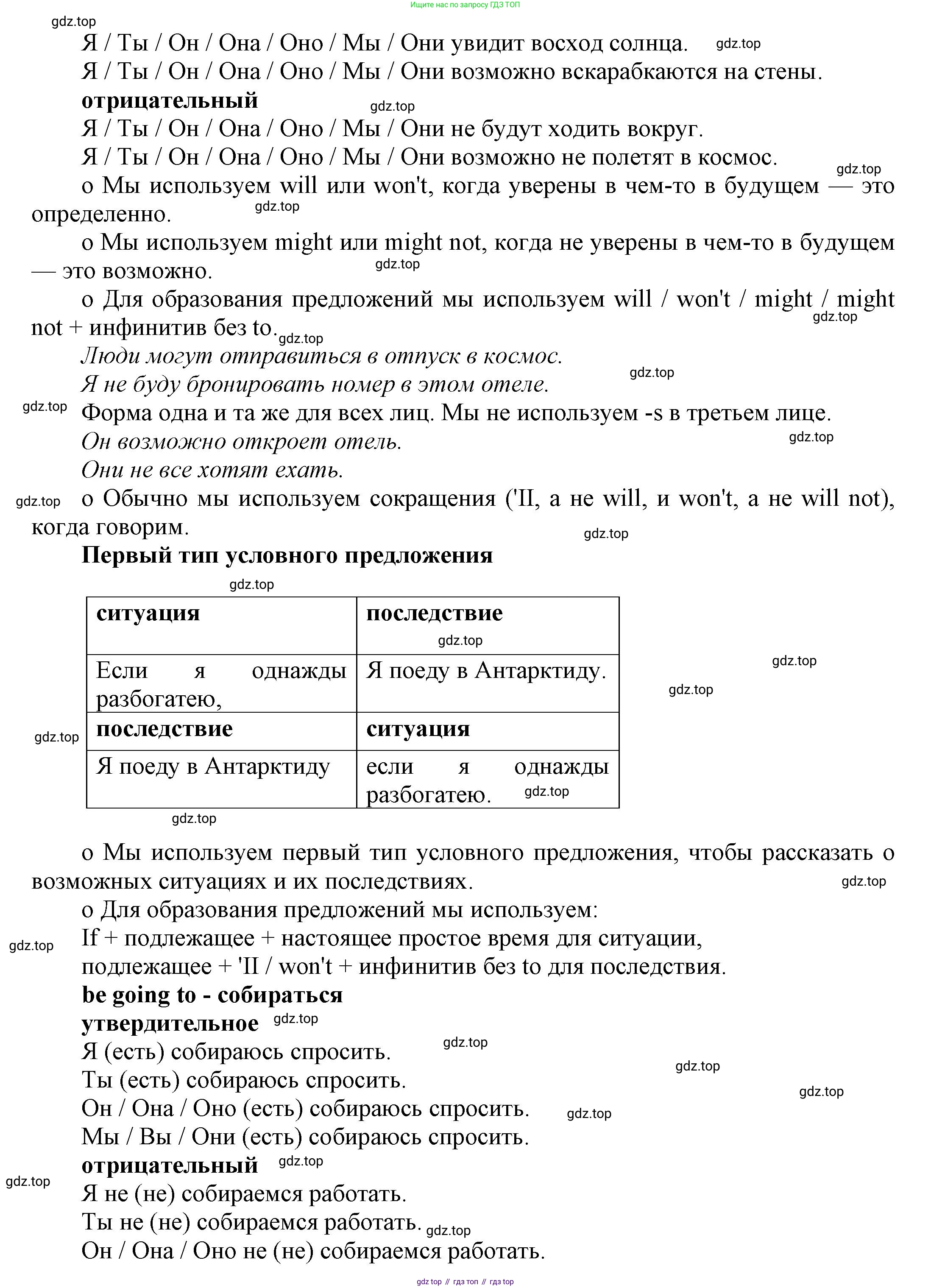Английский язык (english), 8 класс Учебник (Student's book), авторы: Комарова Юлия Александровна, Ларионова Ирина Владимировна, издательство Русское слово, Москва, 2013, розового цвета, страница 83, Решение 1 (продолжение 2)