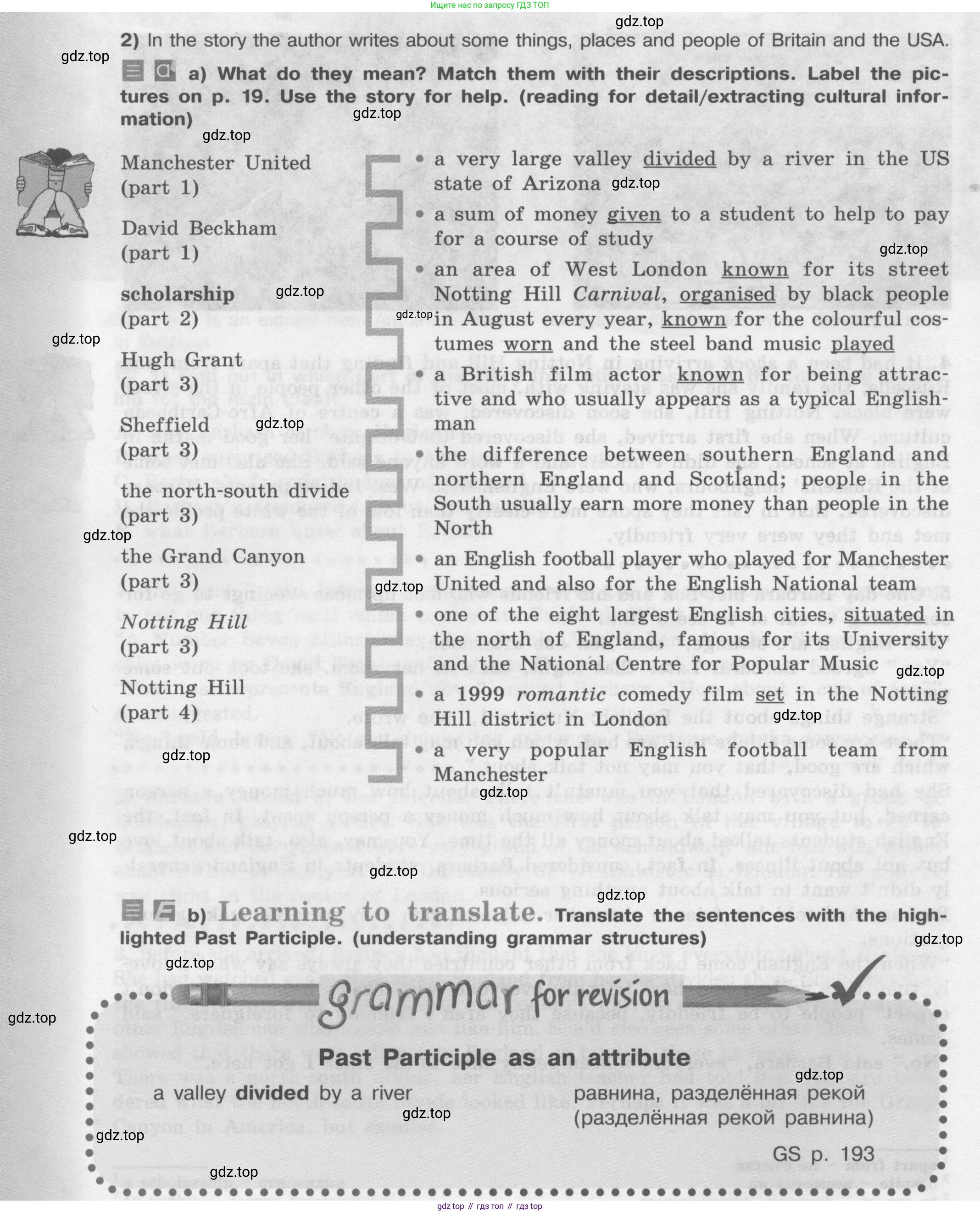 Английский язык (english), 8 класс Учебник (Student's book), авторы: Кузовлев Владимир Петрович (Kuzovlev Vladimir), Лапа Наталья Михайловна, Перегудова Эльвира Шакировна, Костина Ирина Павловна, Кузнецова Елена Вячеславовна, Дуванова Ольга Викторовна, Кобец Юлия Николаевна, издательство Просвещение, Москва, 2014, зелёного цвета, страница 18, номер 1, Условие (продолжение 3)